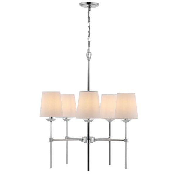 Safavieh Dortra Chrome-Off White Pendant