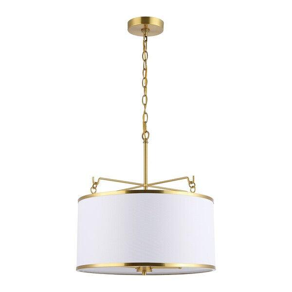 Safavieh Perzeta Brass-White Extendable Pendant