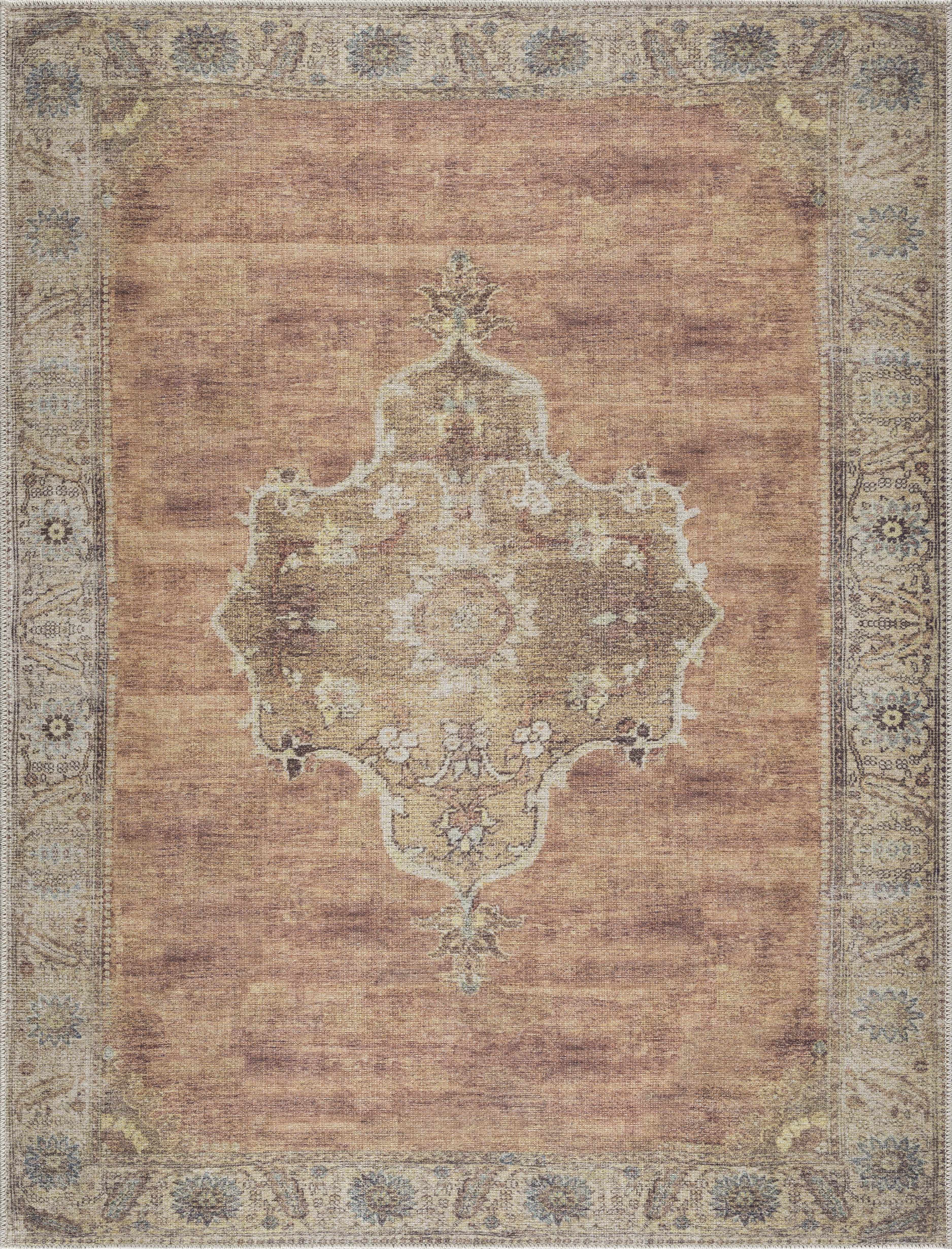 Powhatan Chenille-Polyester Thin Rug