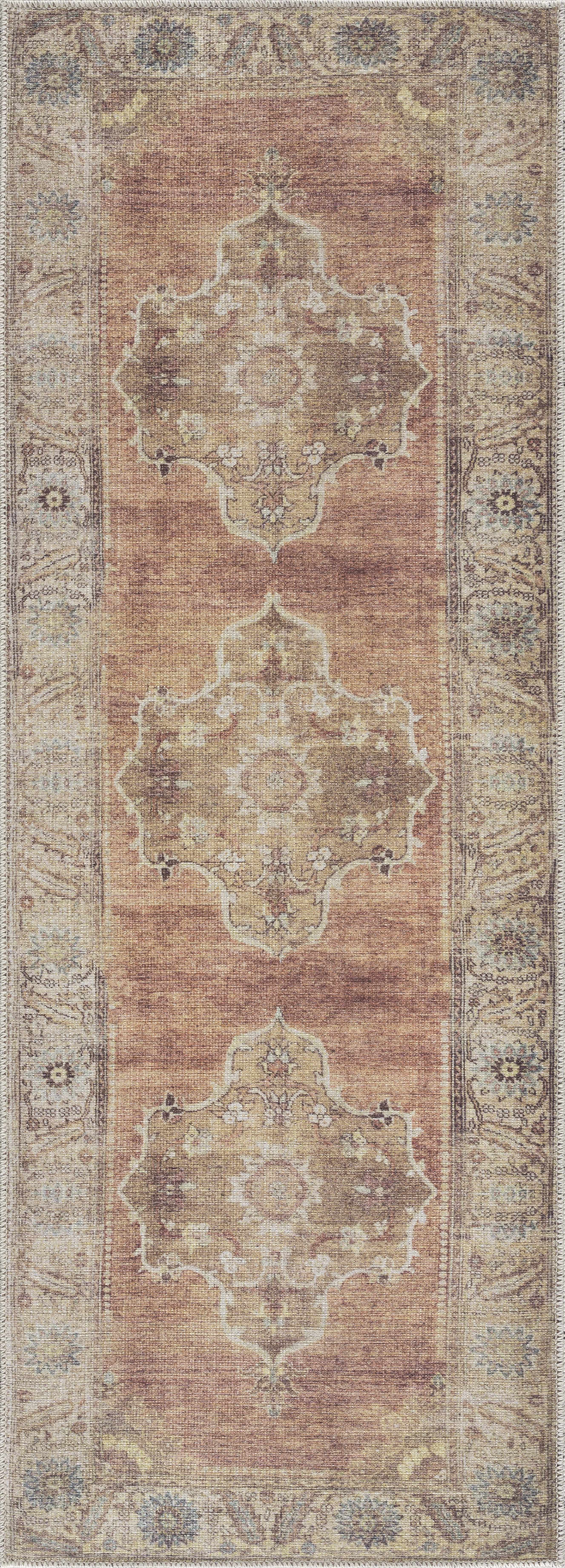 Powhatan Chenille-Polyester Thin Rug