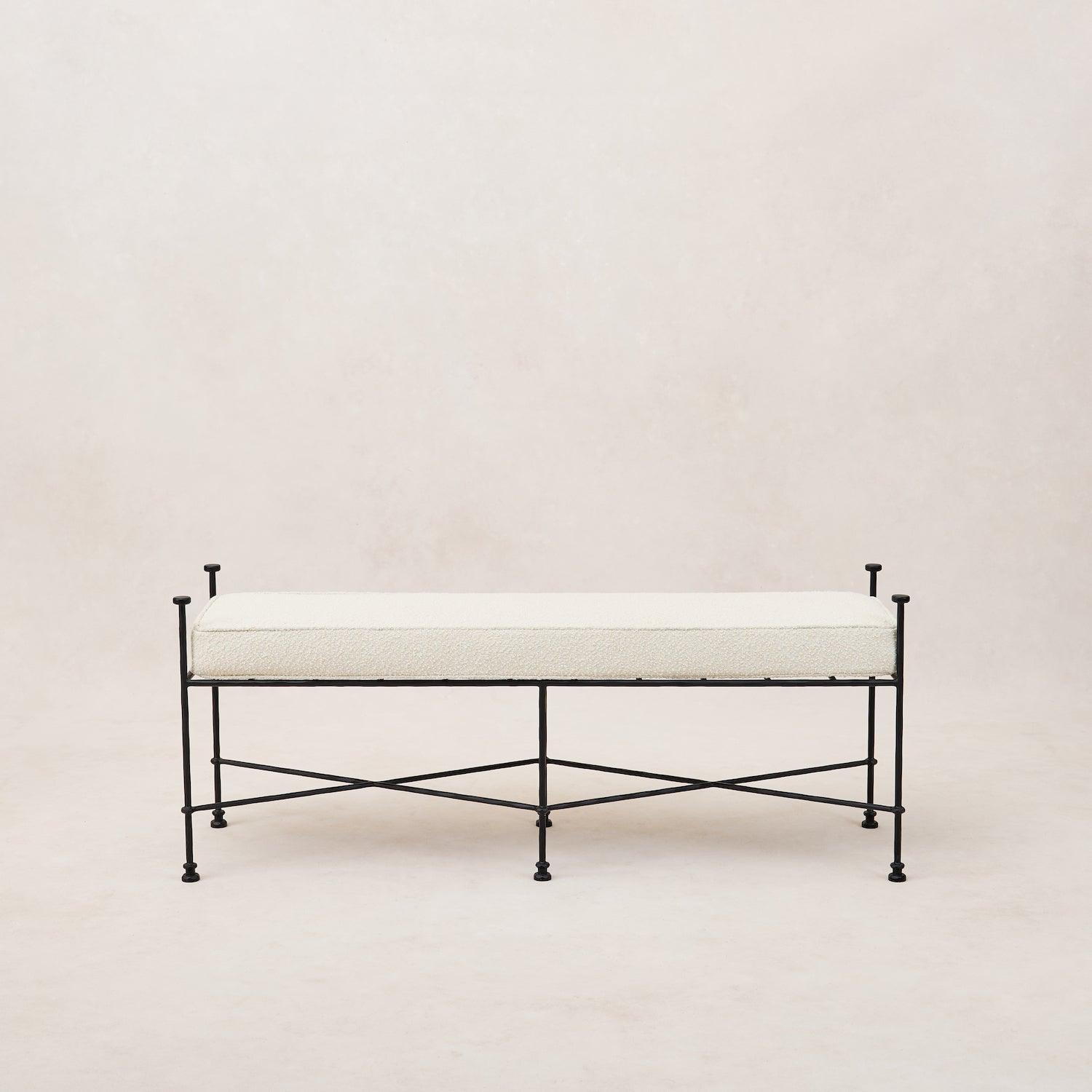 Provence Outdoor Bench - Boucle