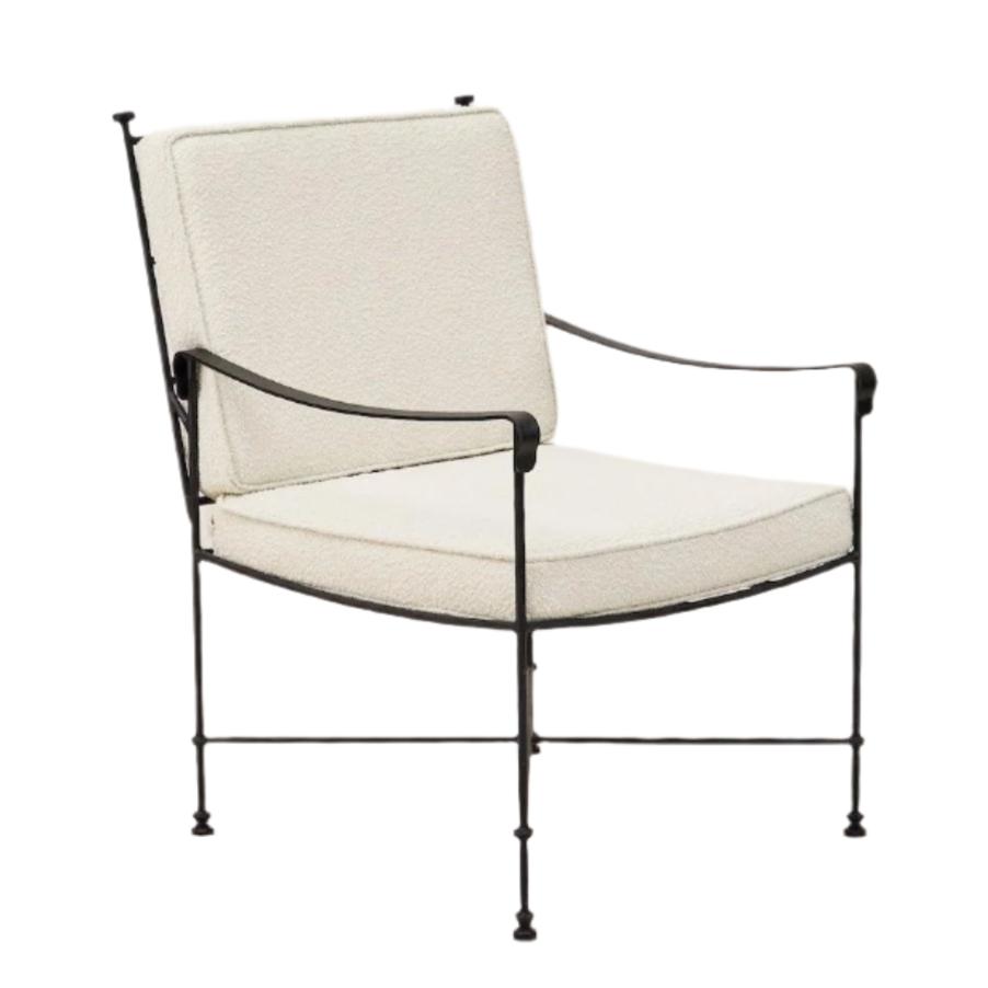 Provence Outdoor Lounge Dining Chair - Boucle