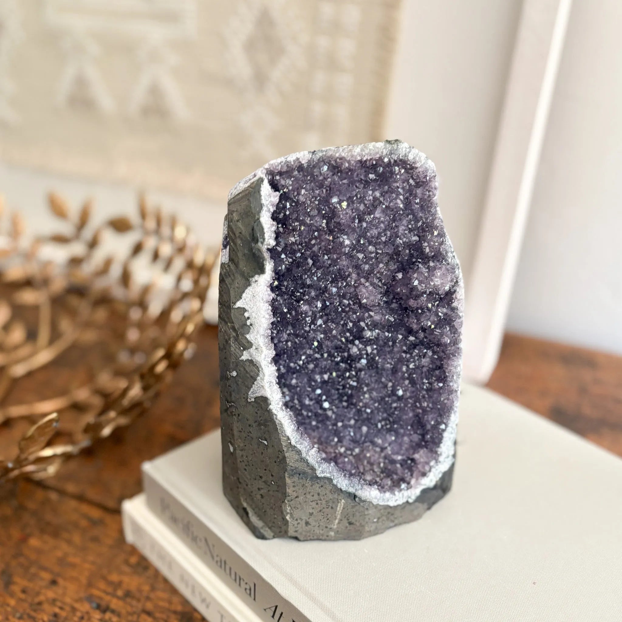 Rainbow Amethyst Geode