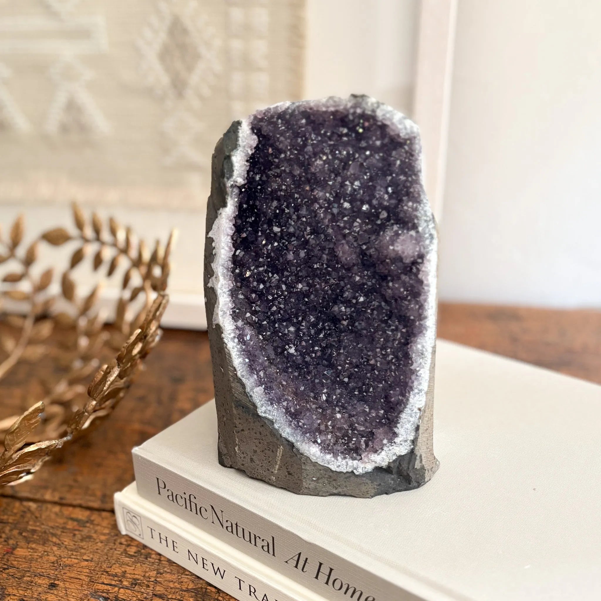 Rainbow Amethyst Geode