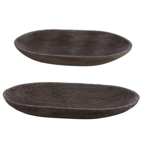 Safavieh Trellen Set Of 2 Wood Decorative Bowl - Set of 2