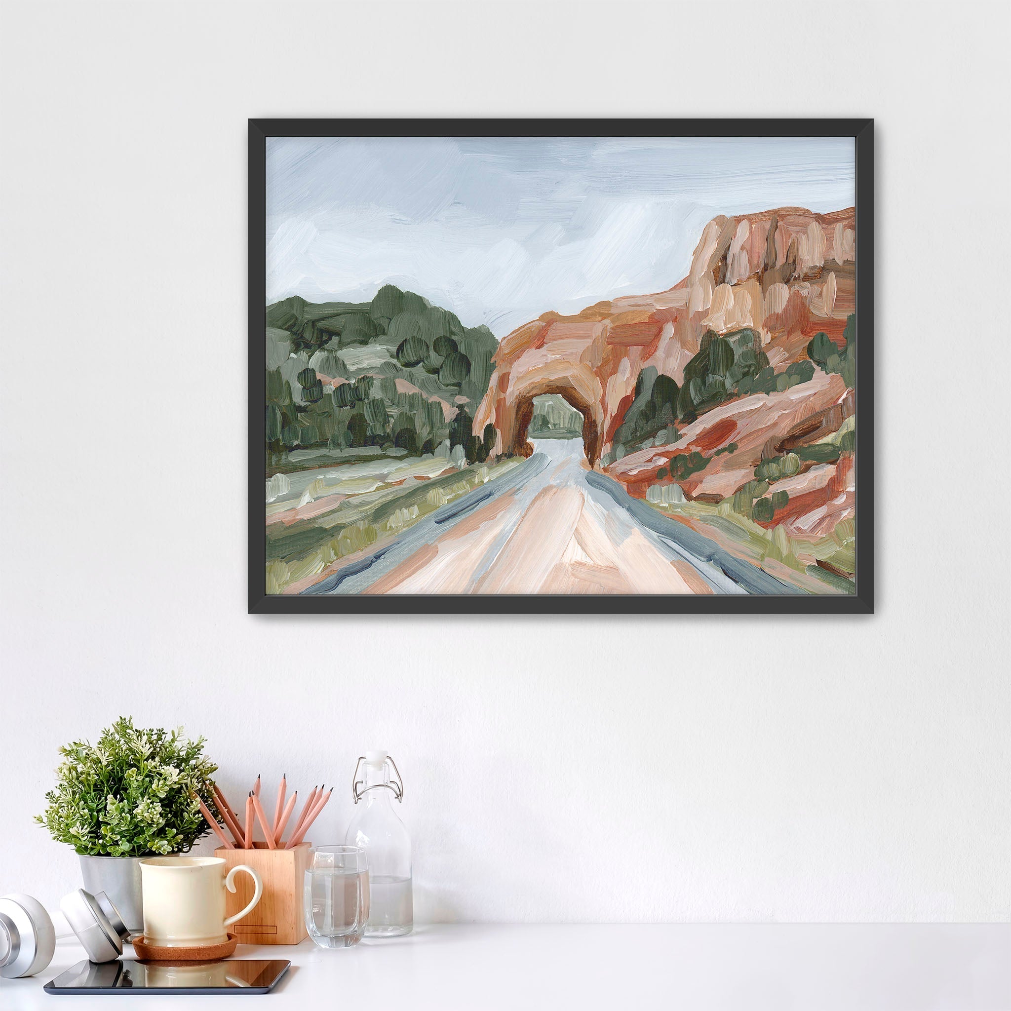 "Red Canyon" Art Print