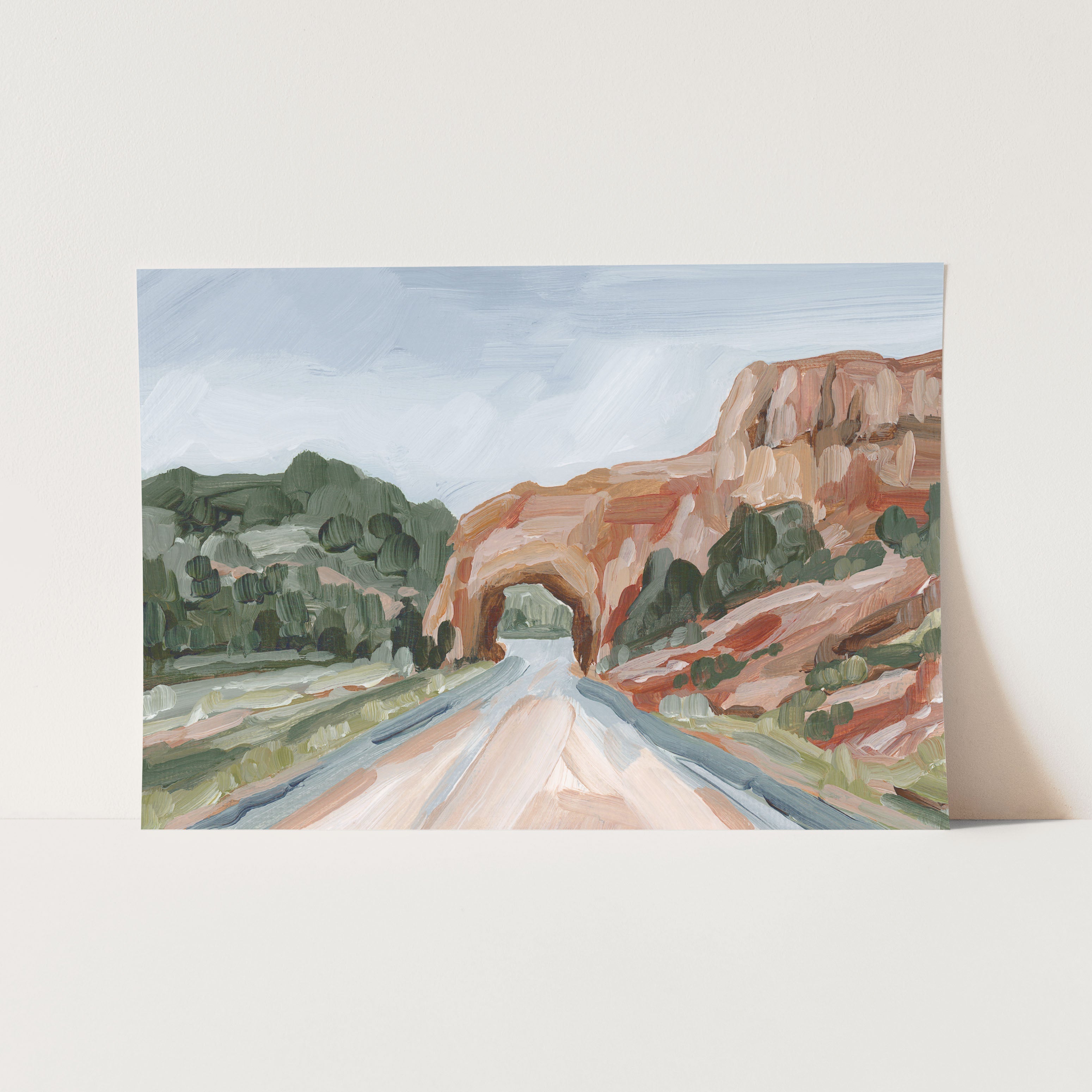 "Red Canyon" Art Print