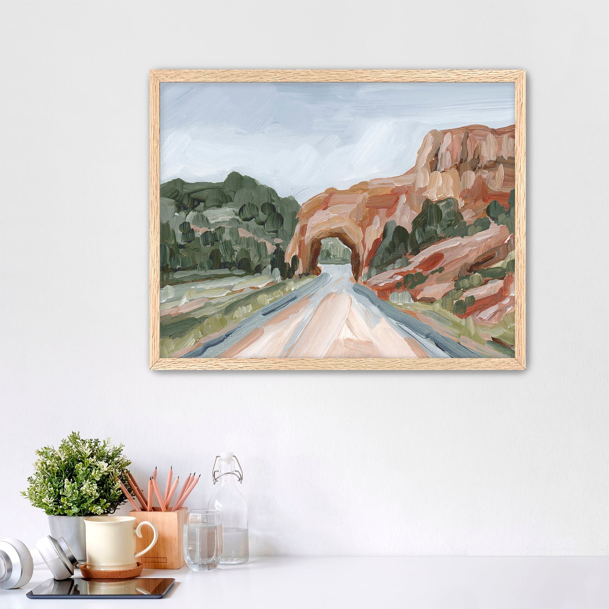 "Red Canyon" Art Print