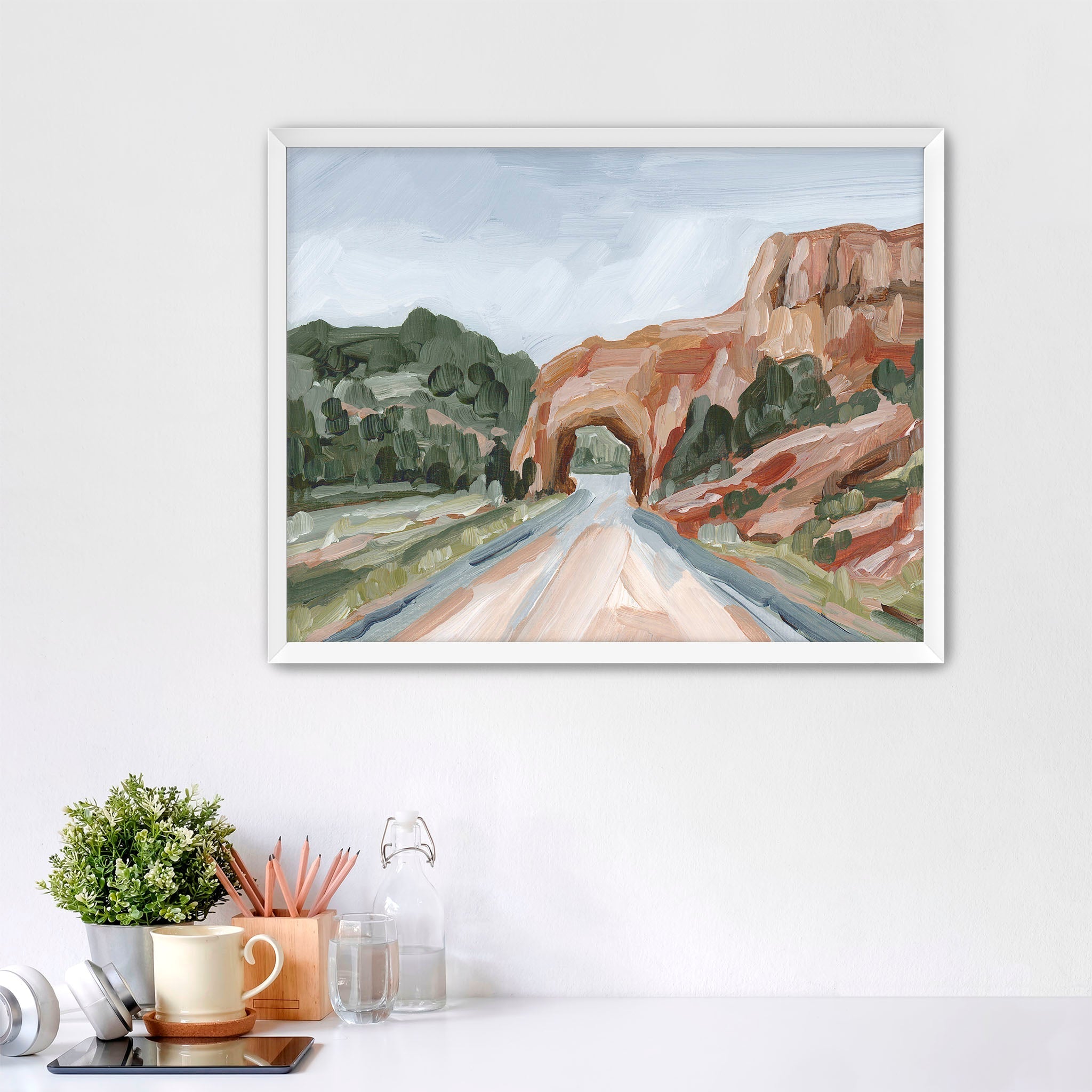 "Red Canyon" Art Print