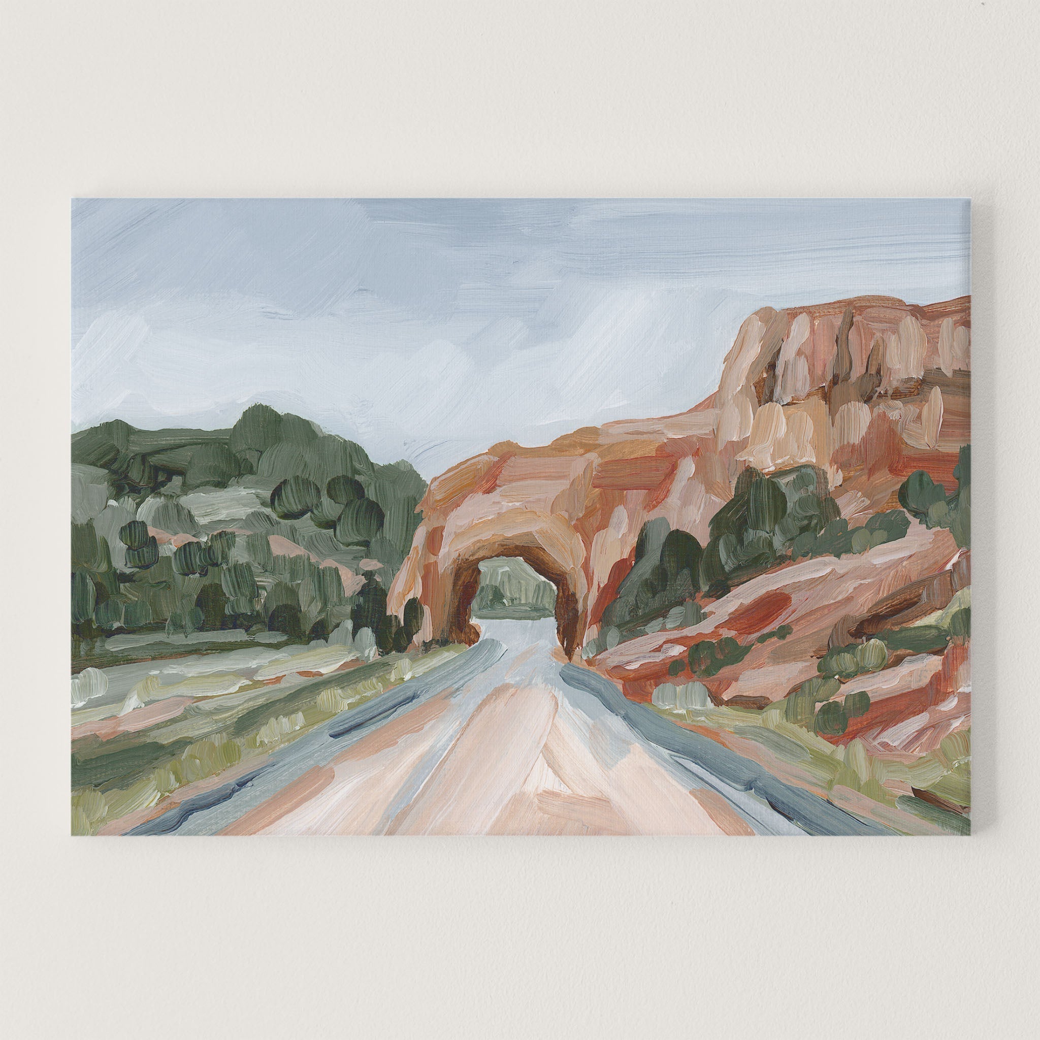 "Red Canyon" Art Print