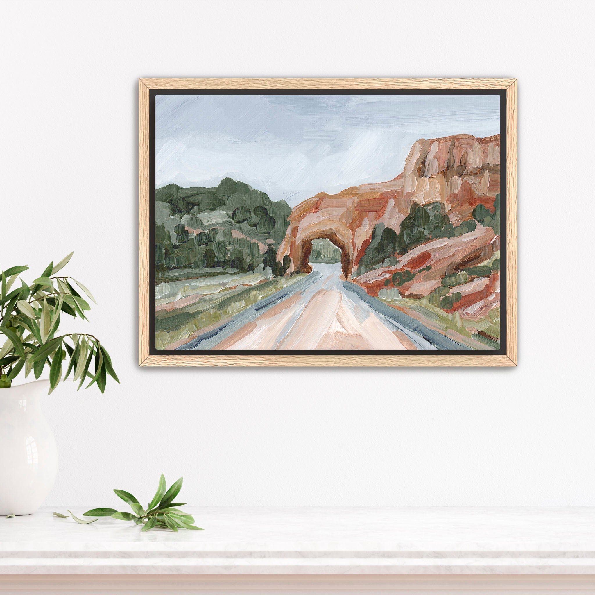 "Red Canyon" Art Print