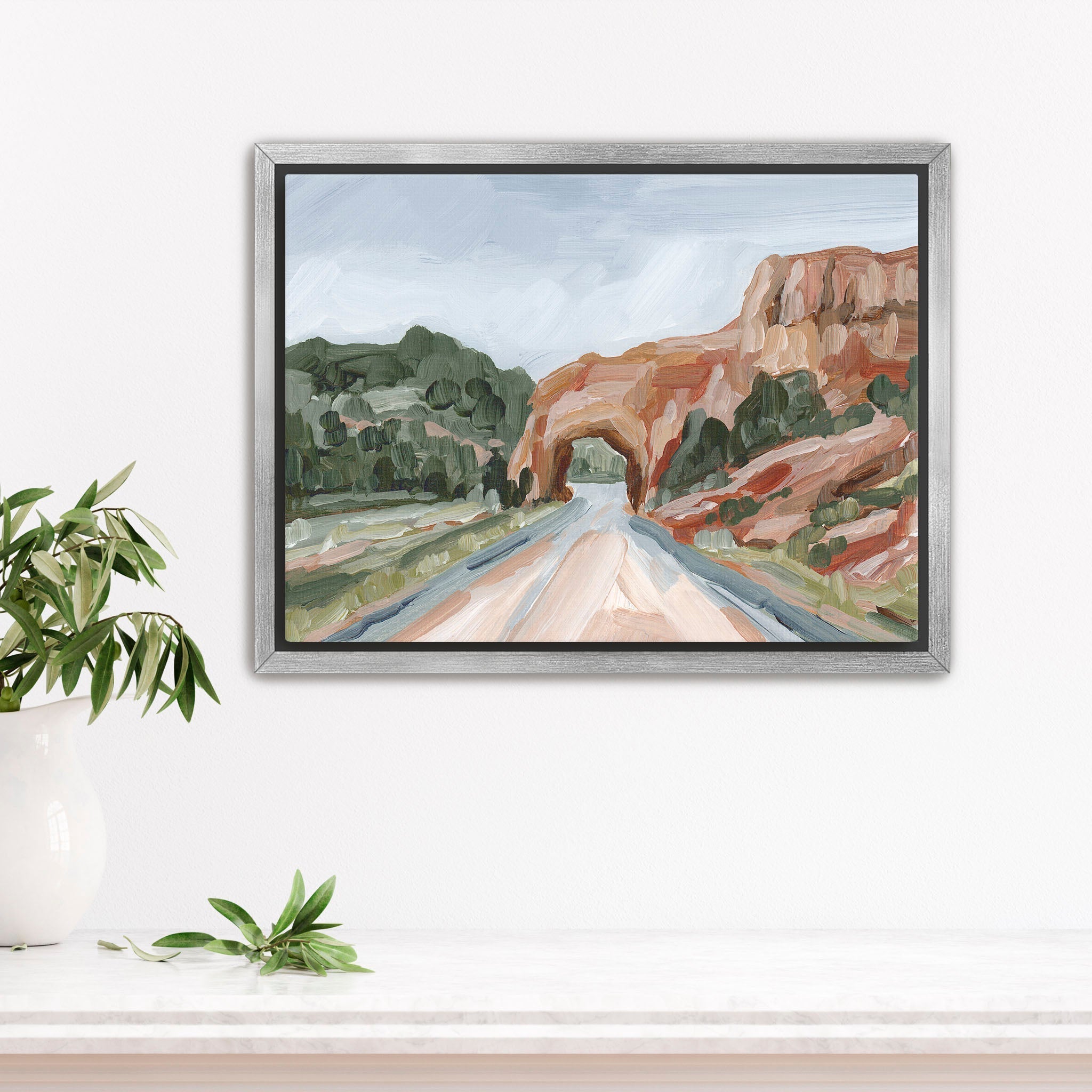 "Red Canyon" Art Print