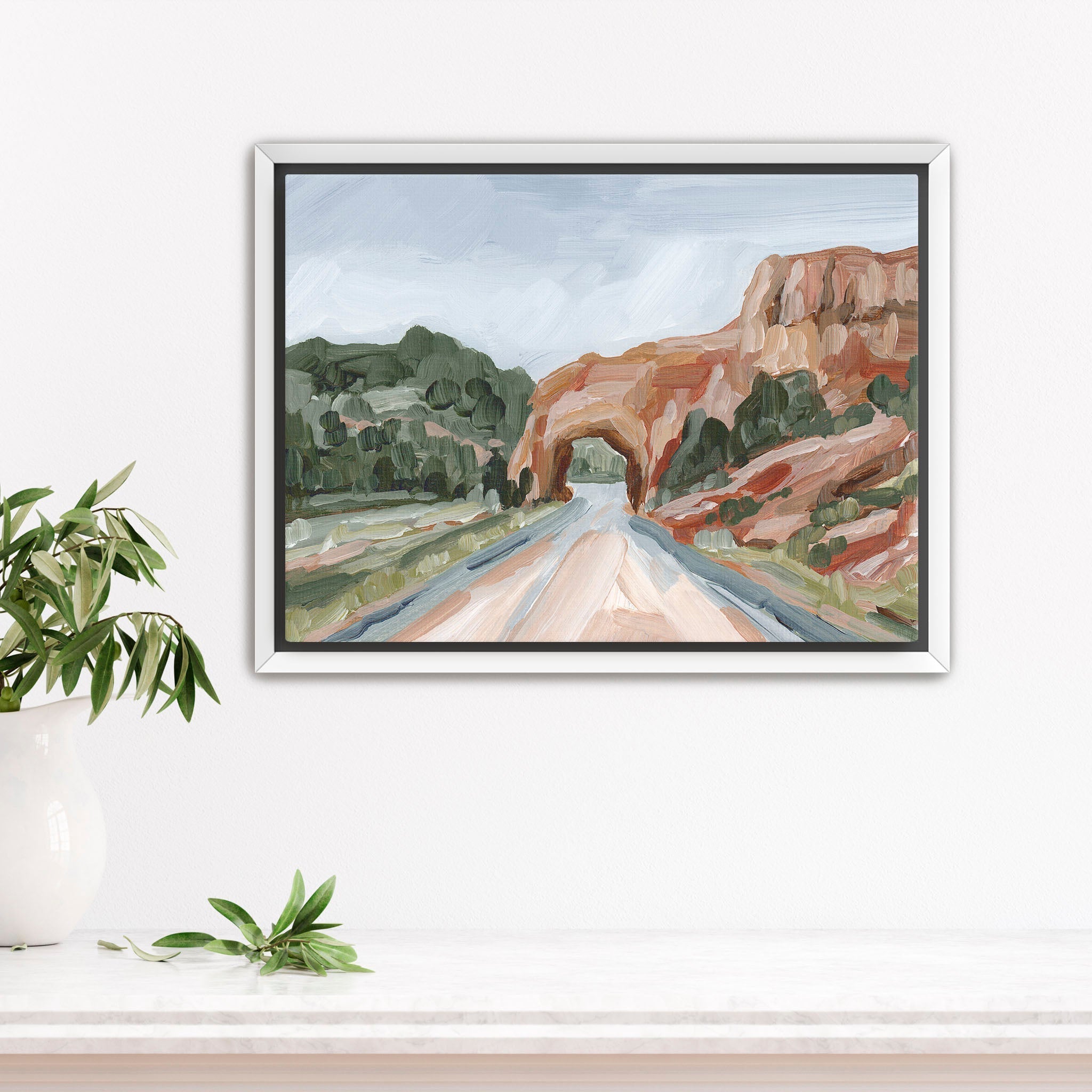 "Red Canyon" Art Print