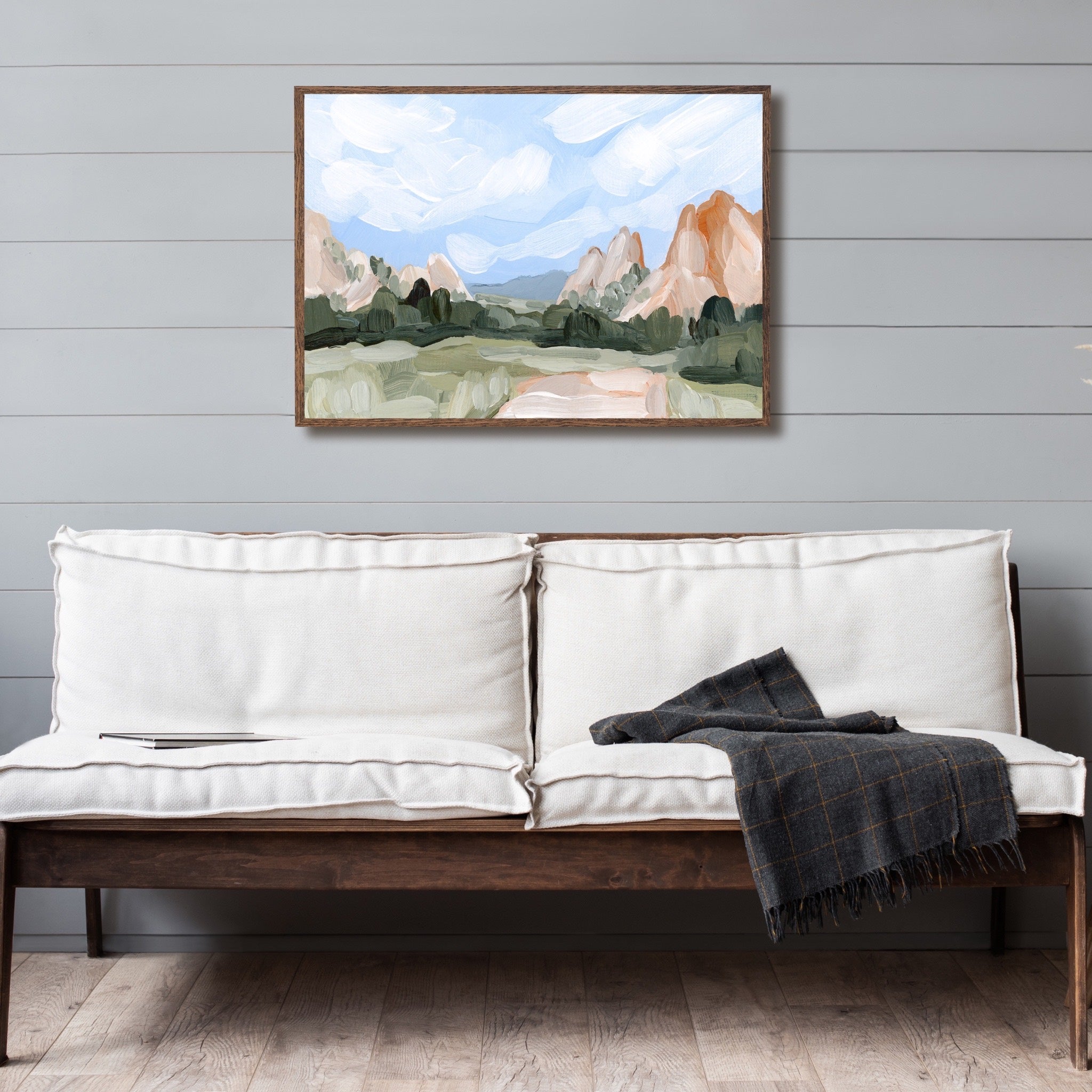 "Red Rocks" Art Print