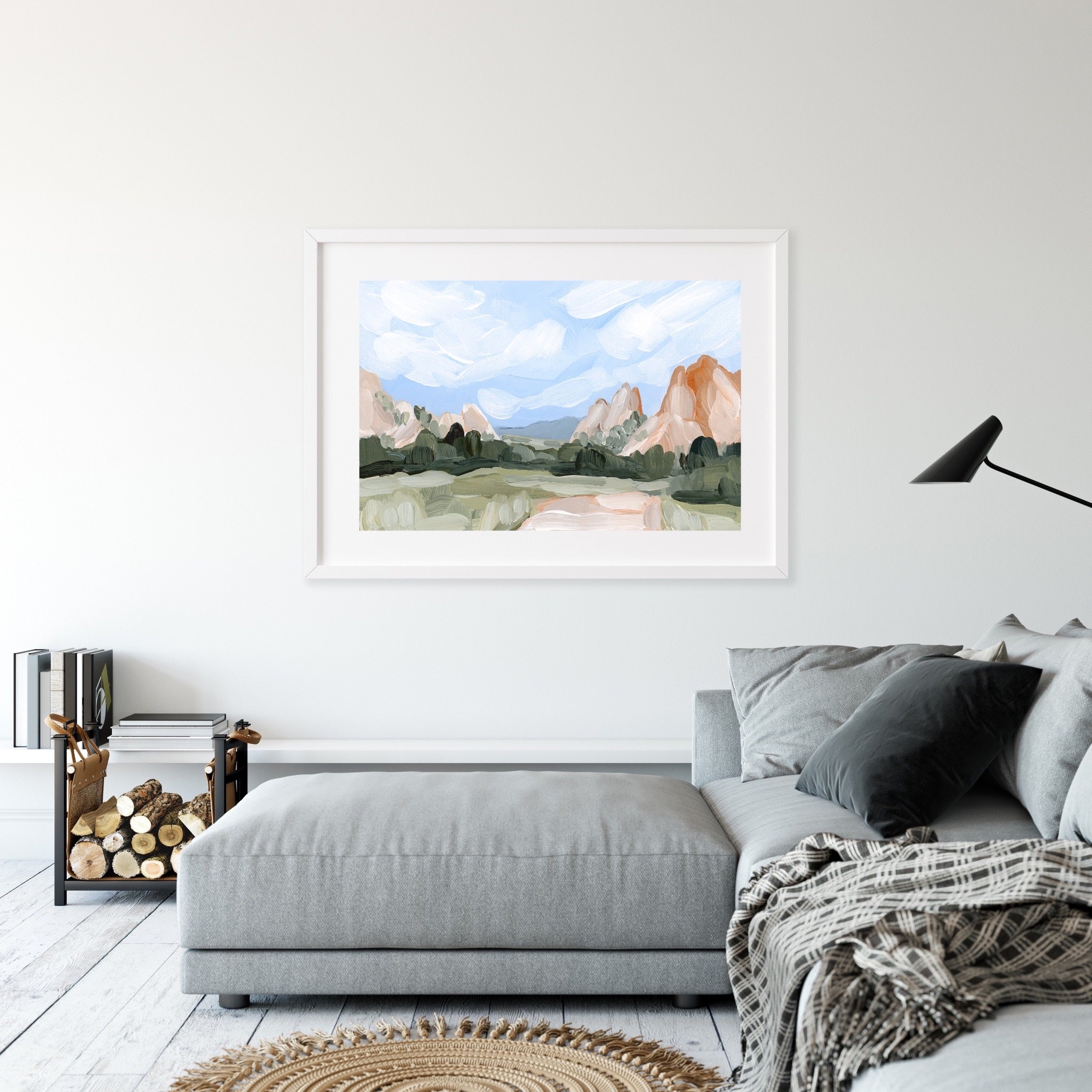 "Red Rocks" Art Print