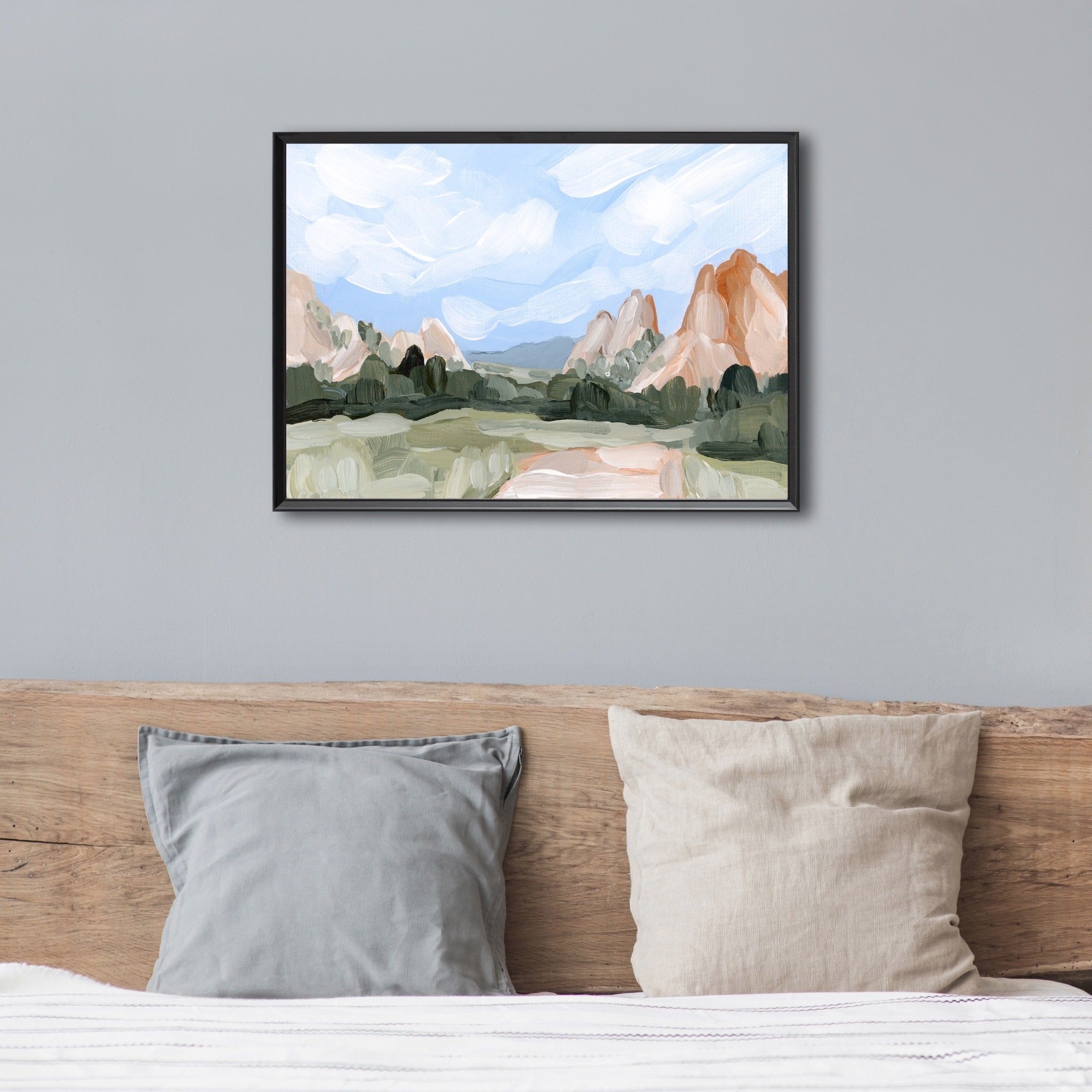 "Red Rocks" Art Print