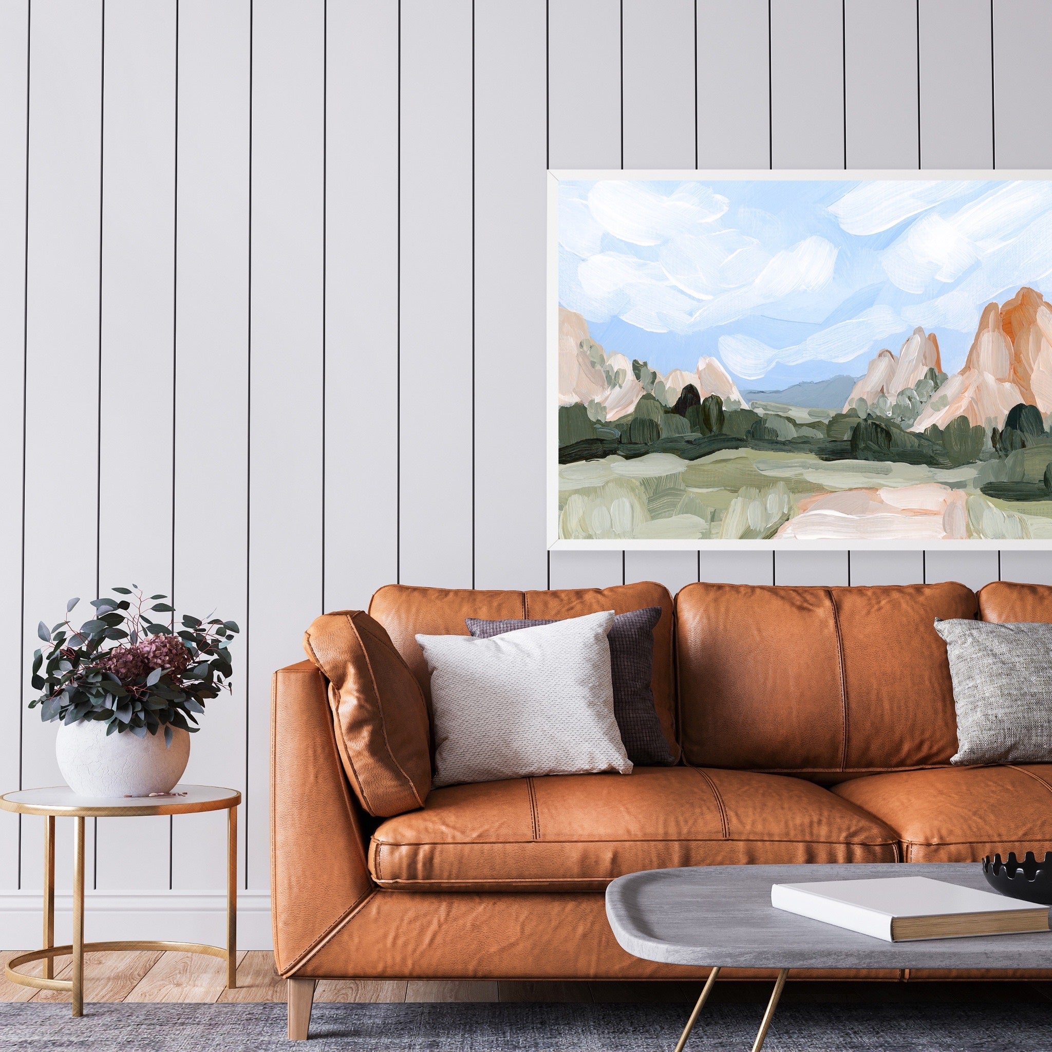 "Red Rocks" Art Print