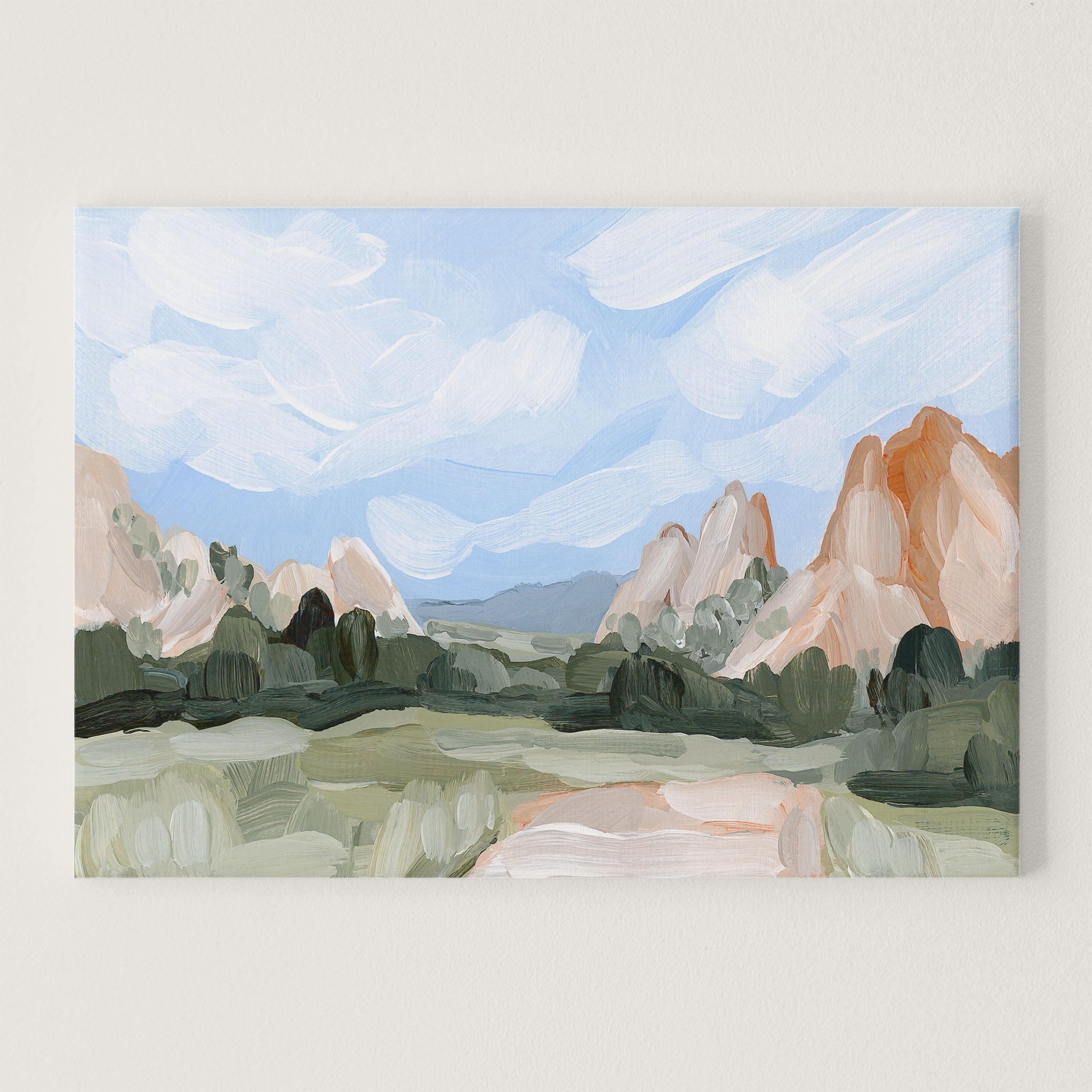 "Red Rocks" Art Print