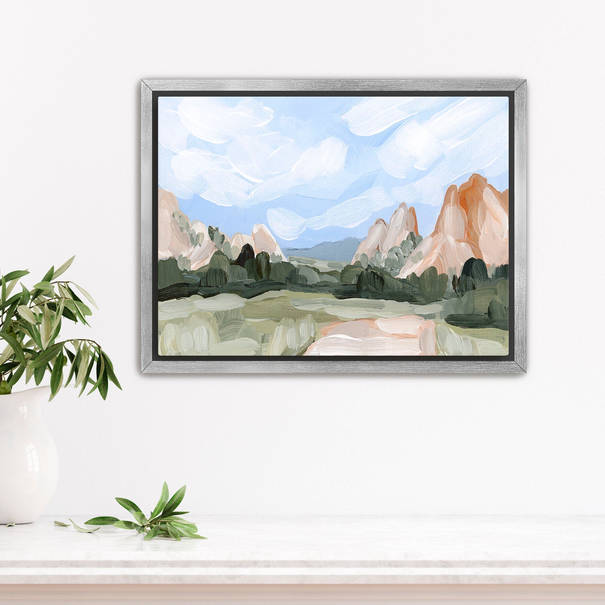 "Red Rocks" Art Print