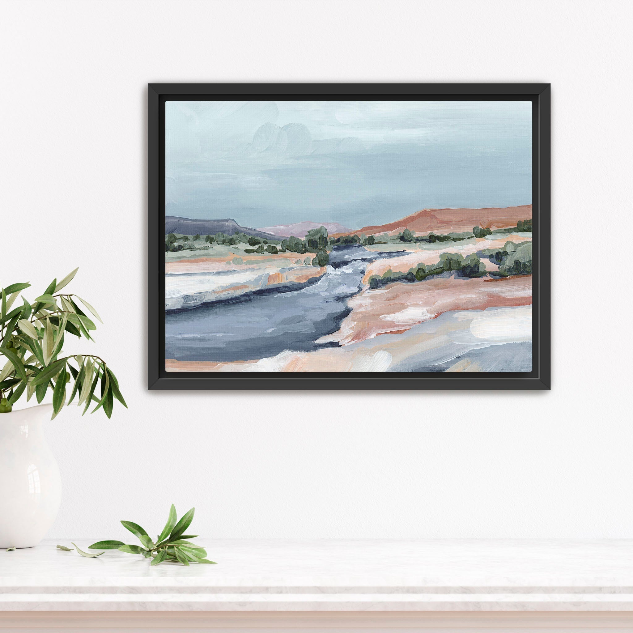 "River Through Zion" Art Print