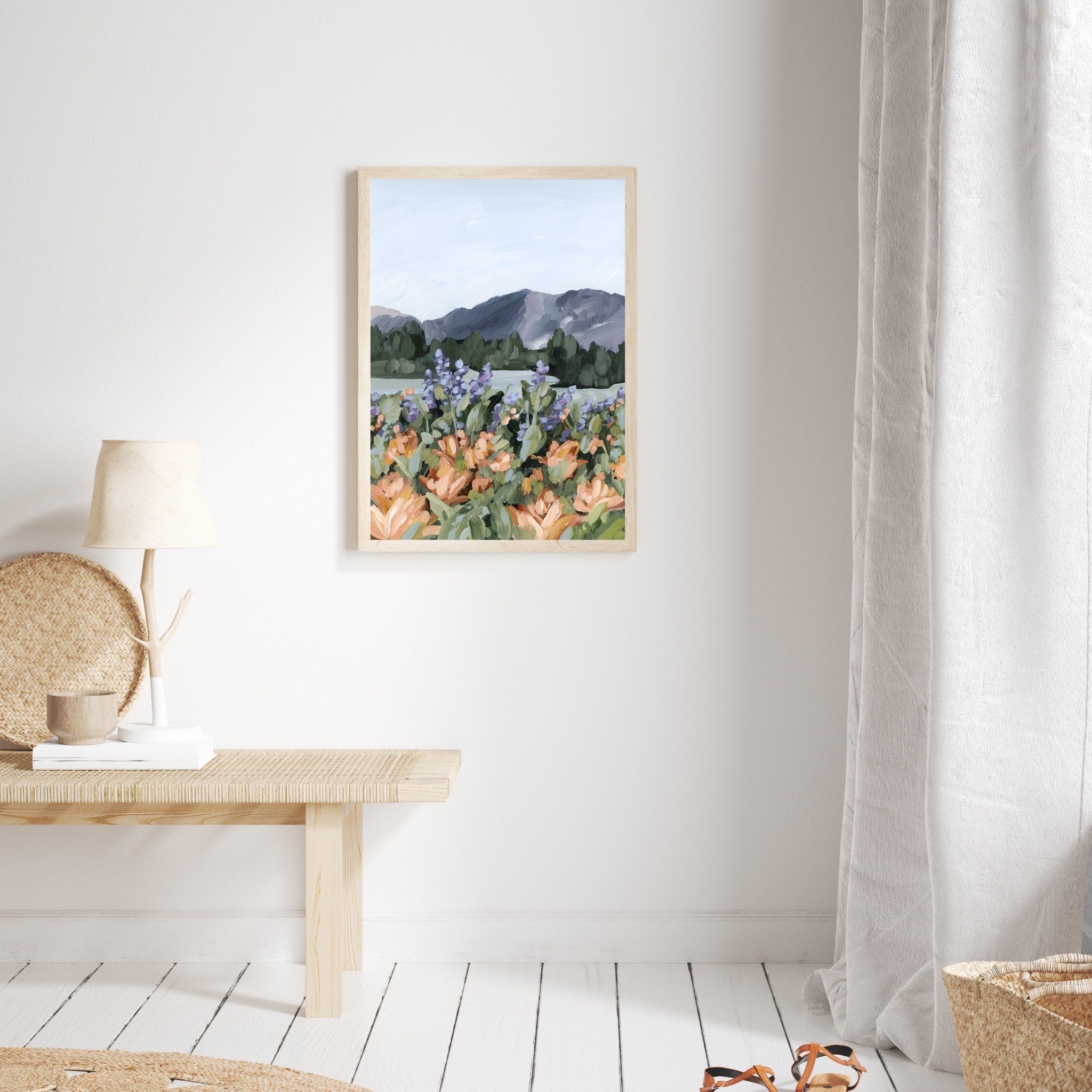 "Rocky Mountain Summer" Art Print