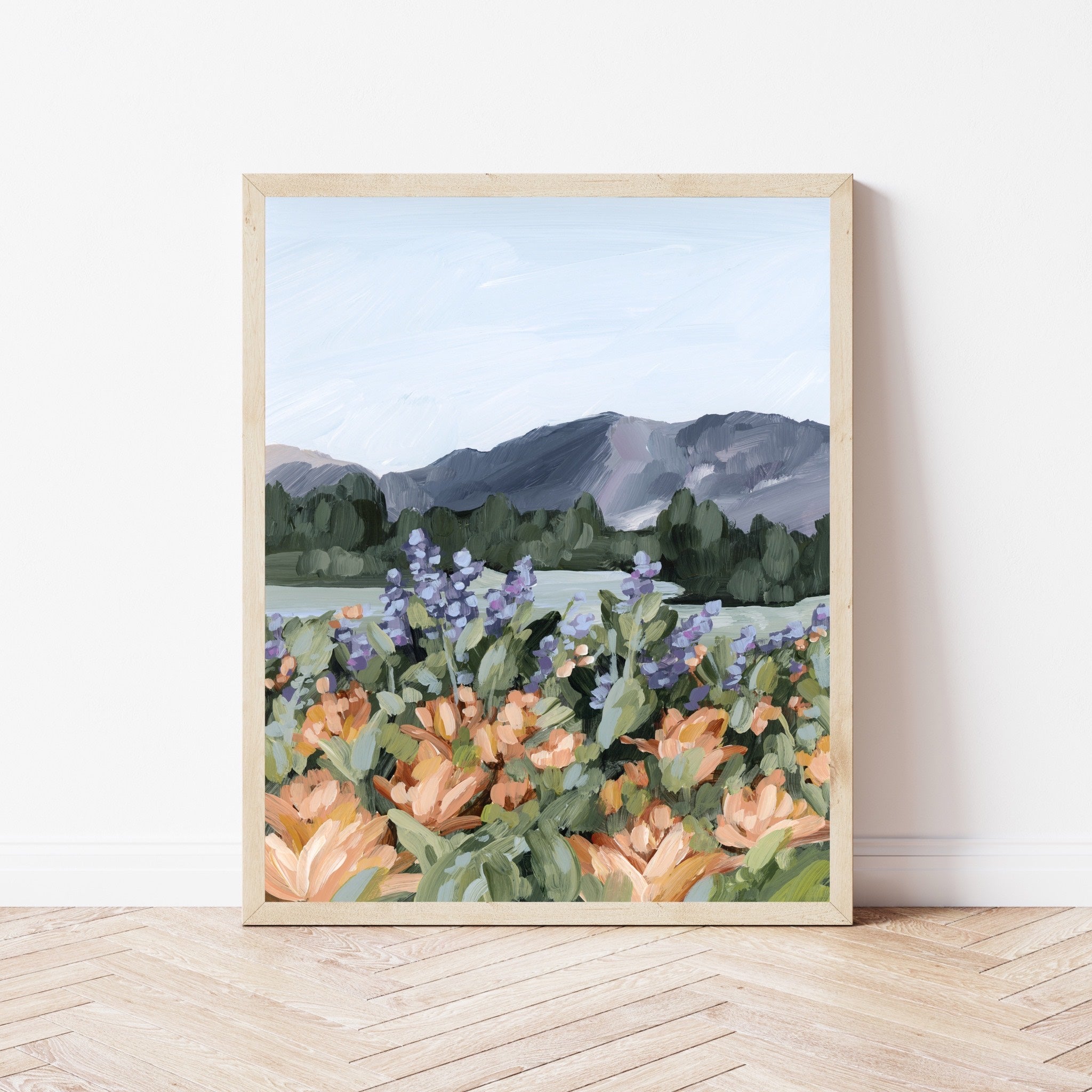 "Rocky Mountain Summer" Art Print