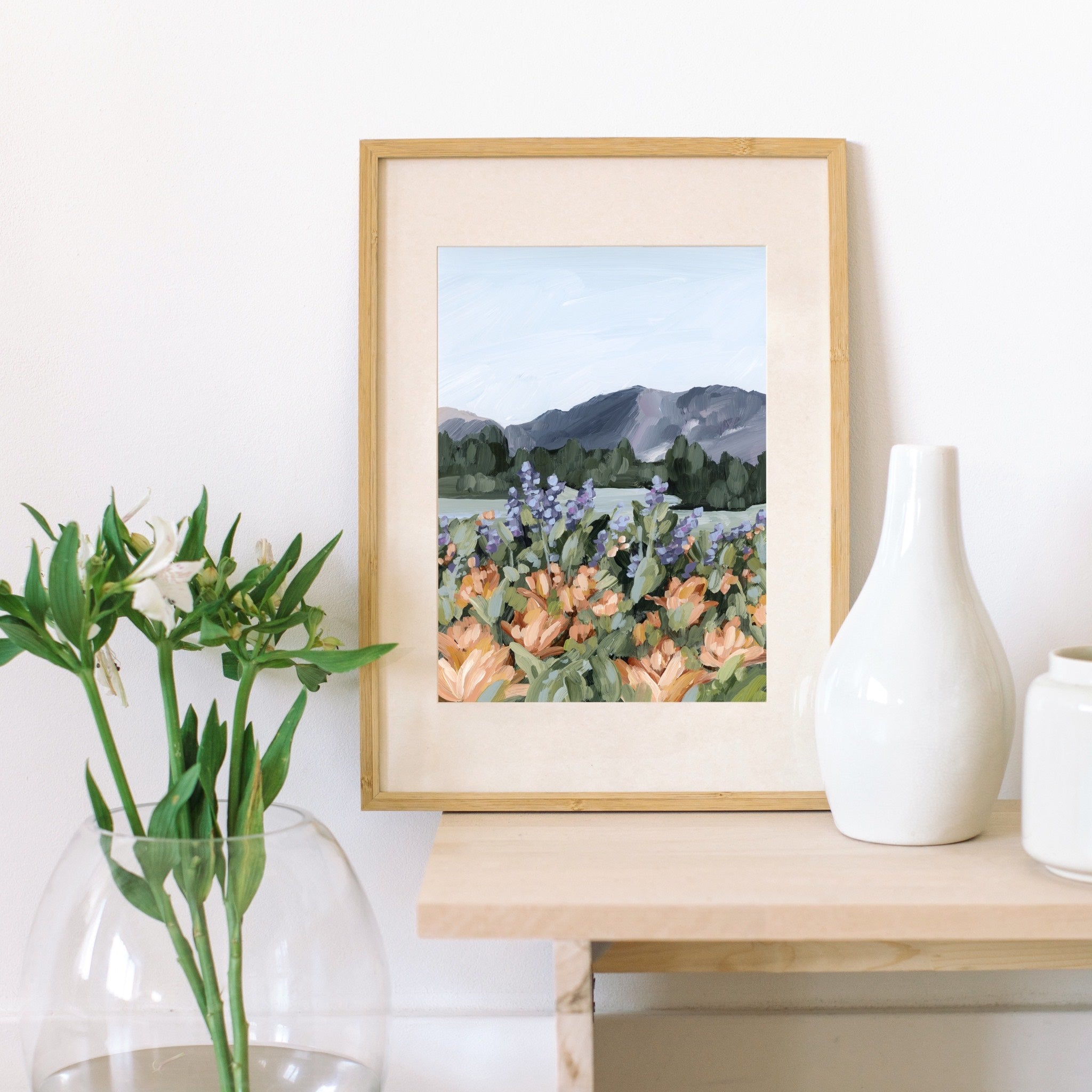 "Rocky Mountain Summer" Art Print