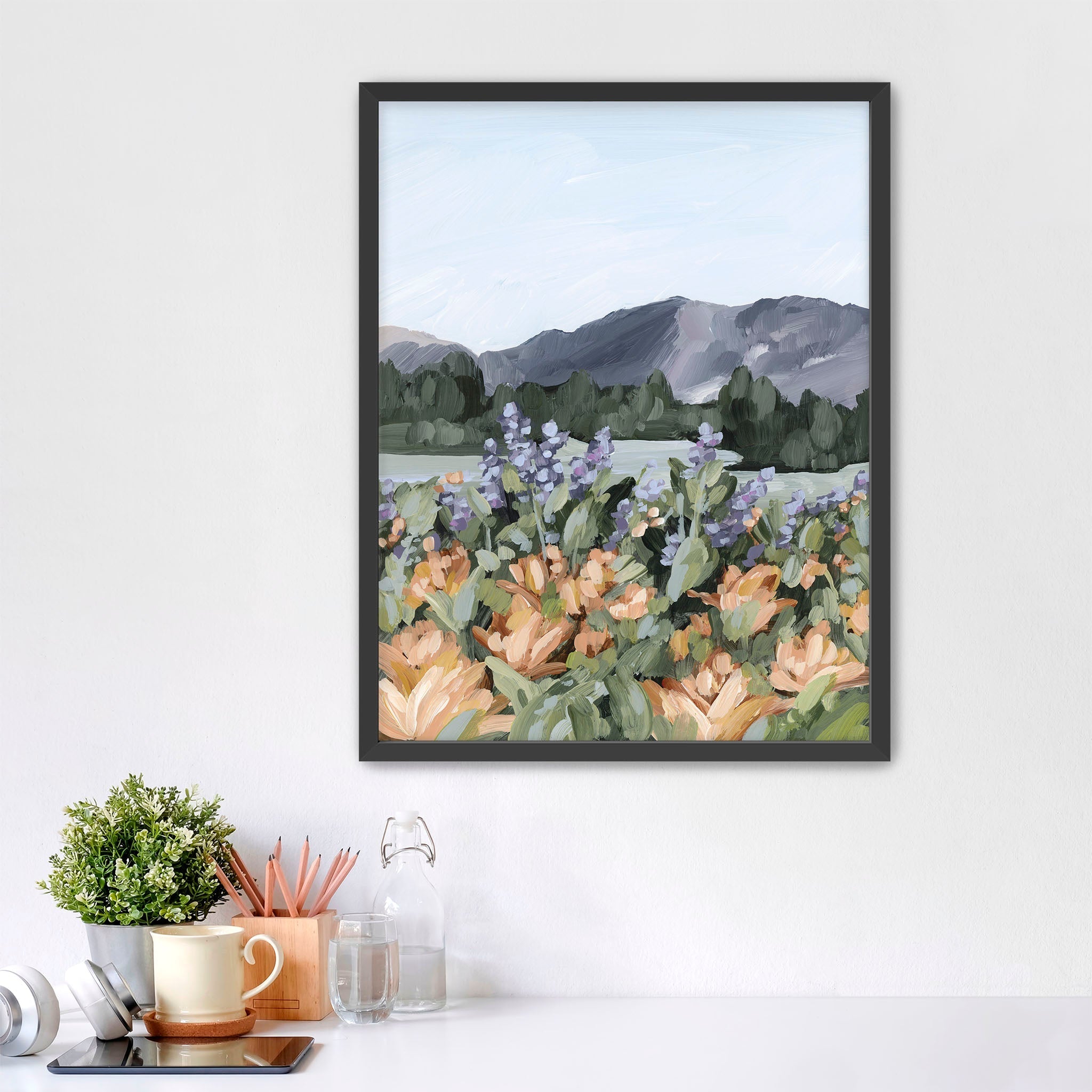 "Rocky Mountain Summer" Art Print