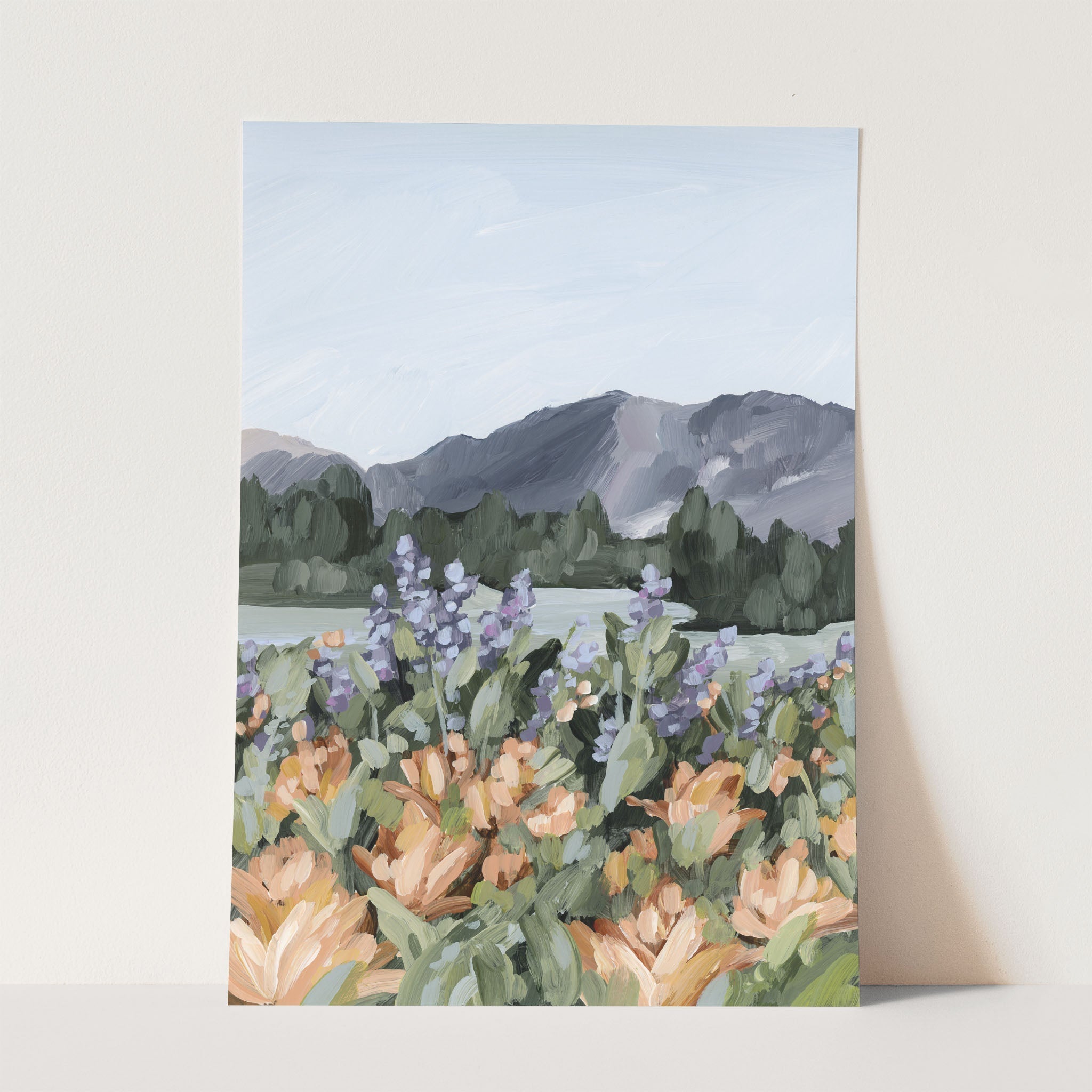 "Rocky Mountain Summer" Art Print