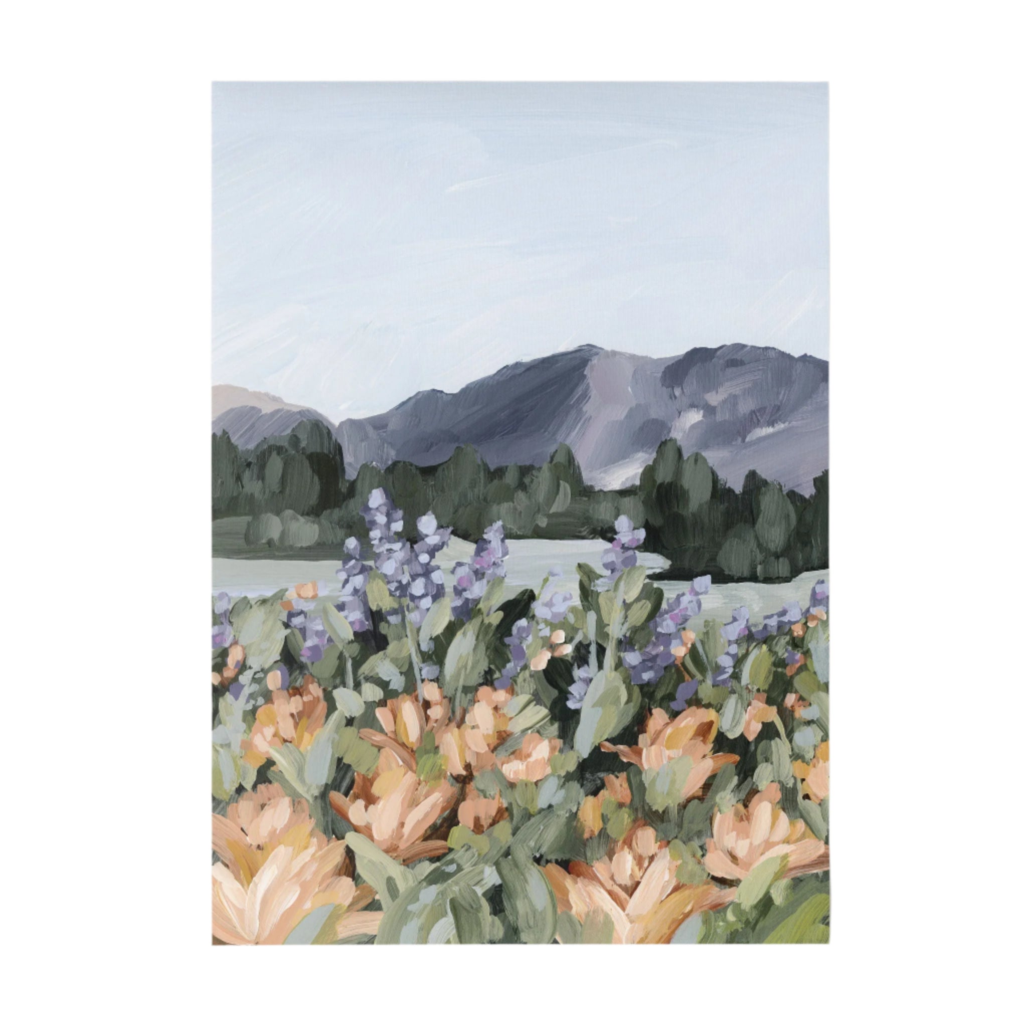 "Rocky Mountain Summer" Art Print