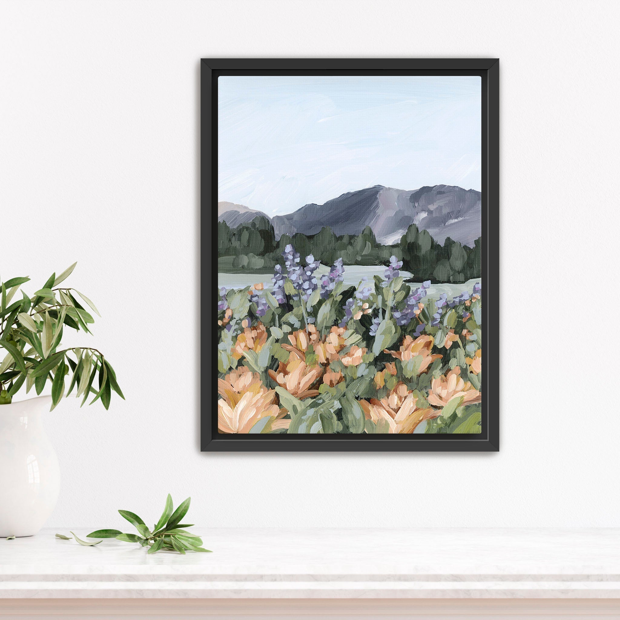 "Rocky Mountain Summer" Art Print