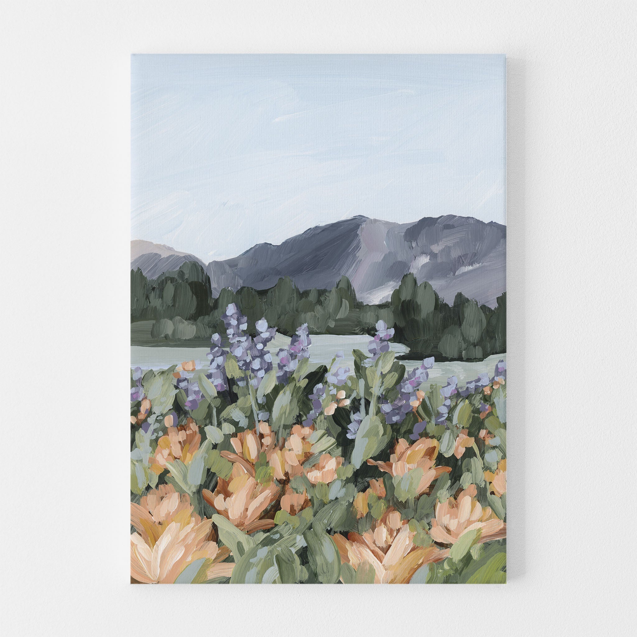 "Rocky Mountain Summer" Art Print