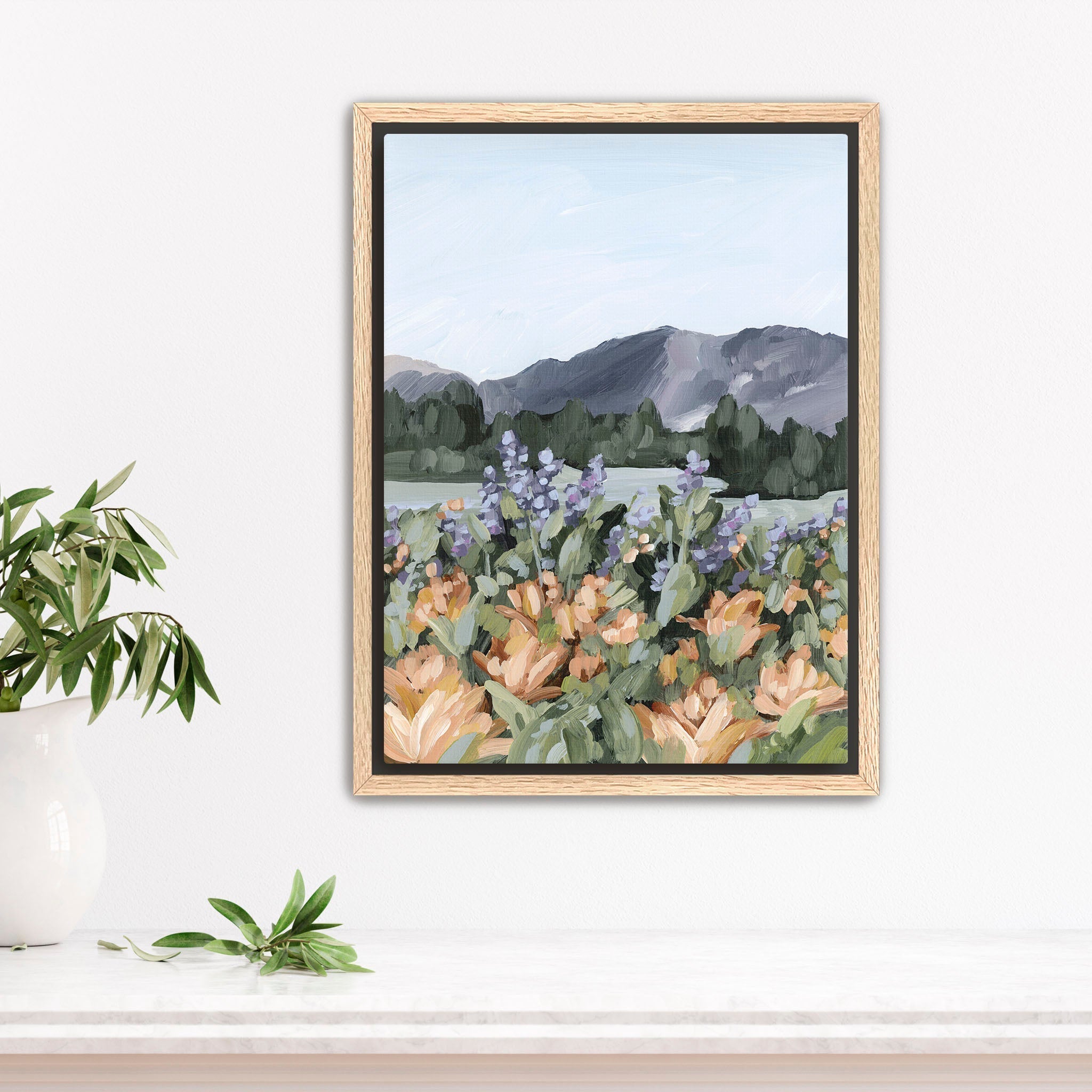 "Rocky Mountain Summer" Art Print