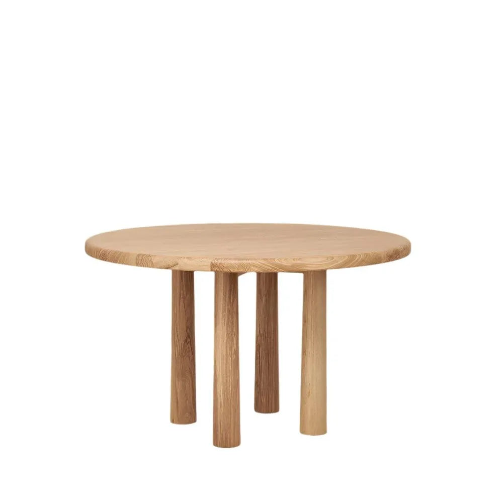 Round Topa Topa Dining Table - White Oak