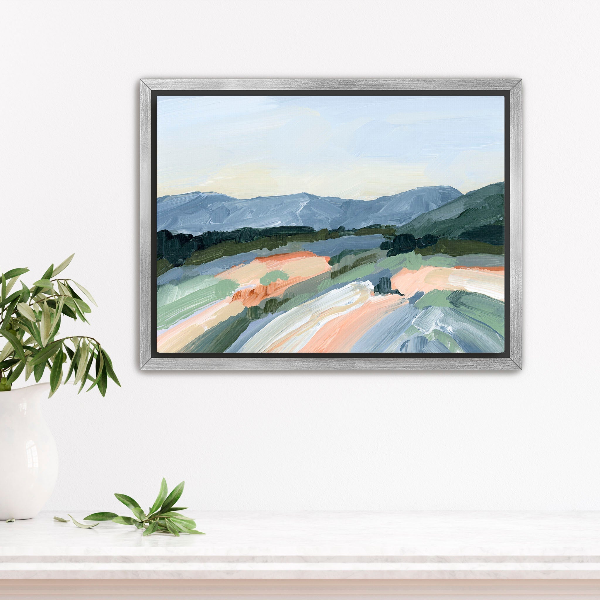 "Run to the Mountains" Art Print