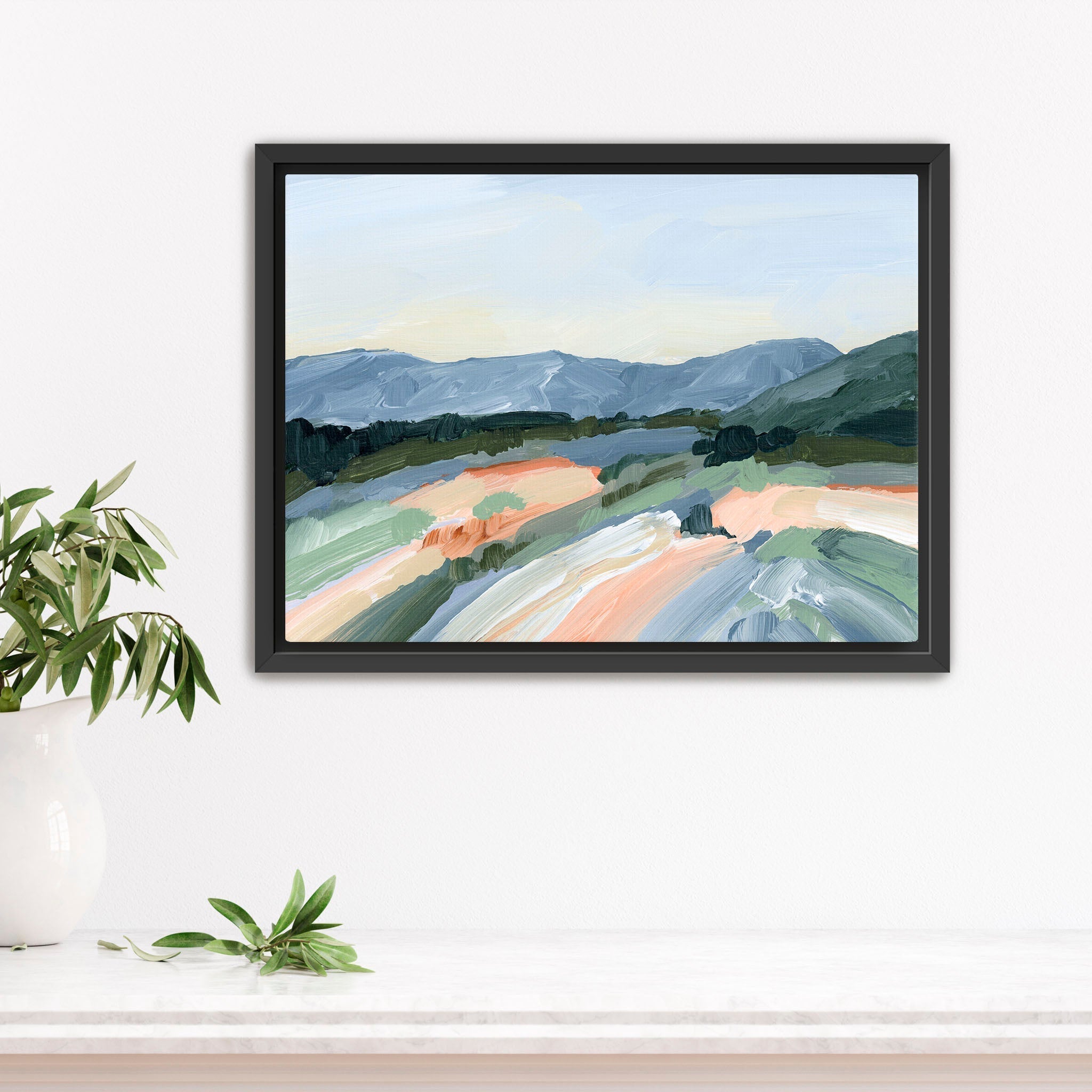 "Run to the Mountains" Art Print