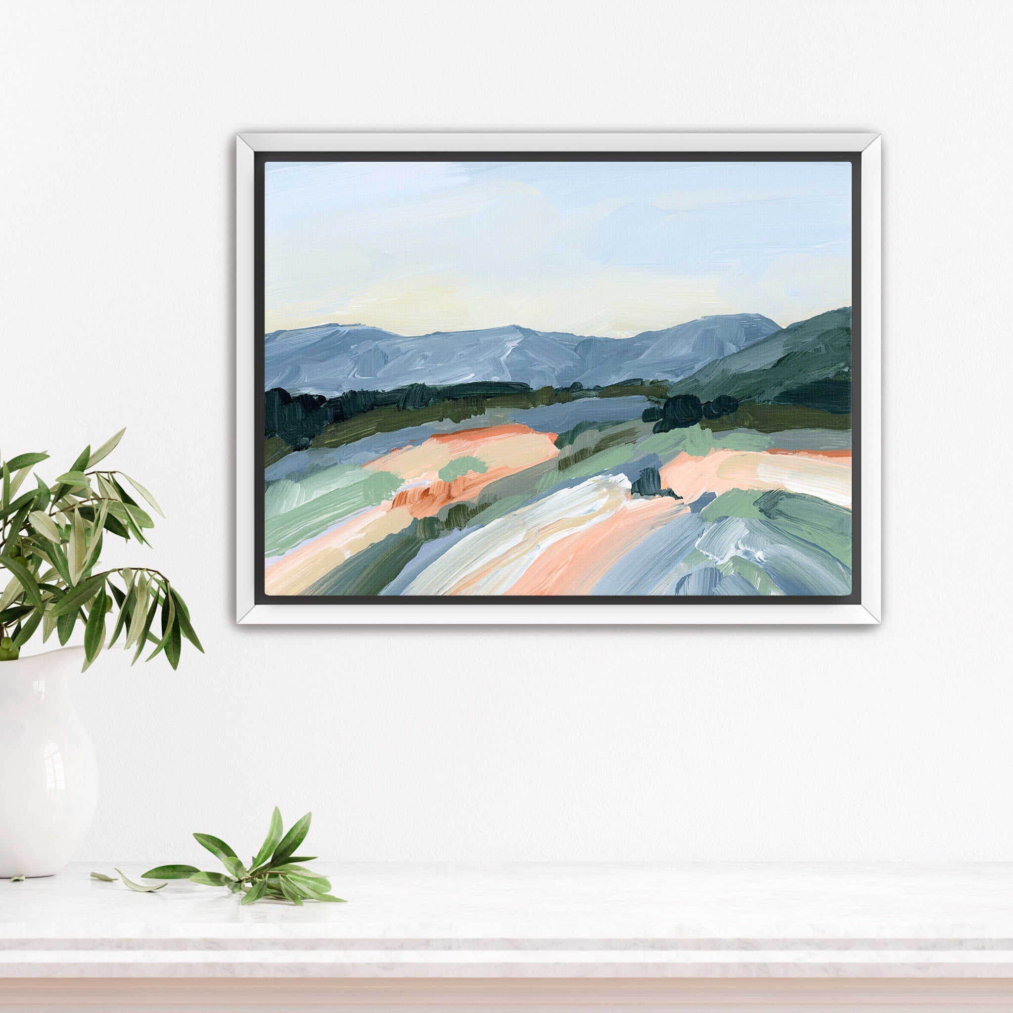 "Run to the Mountains" Art Print