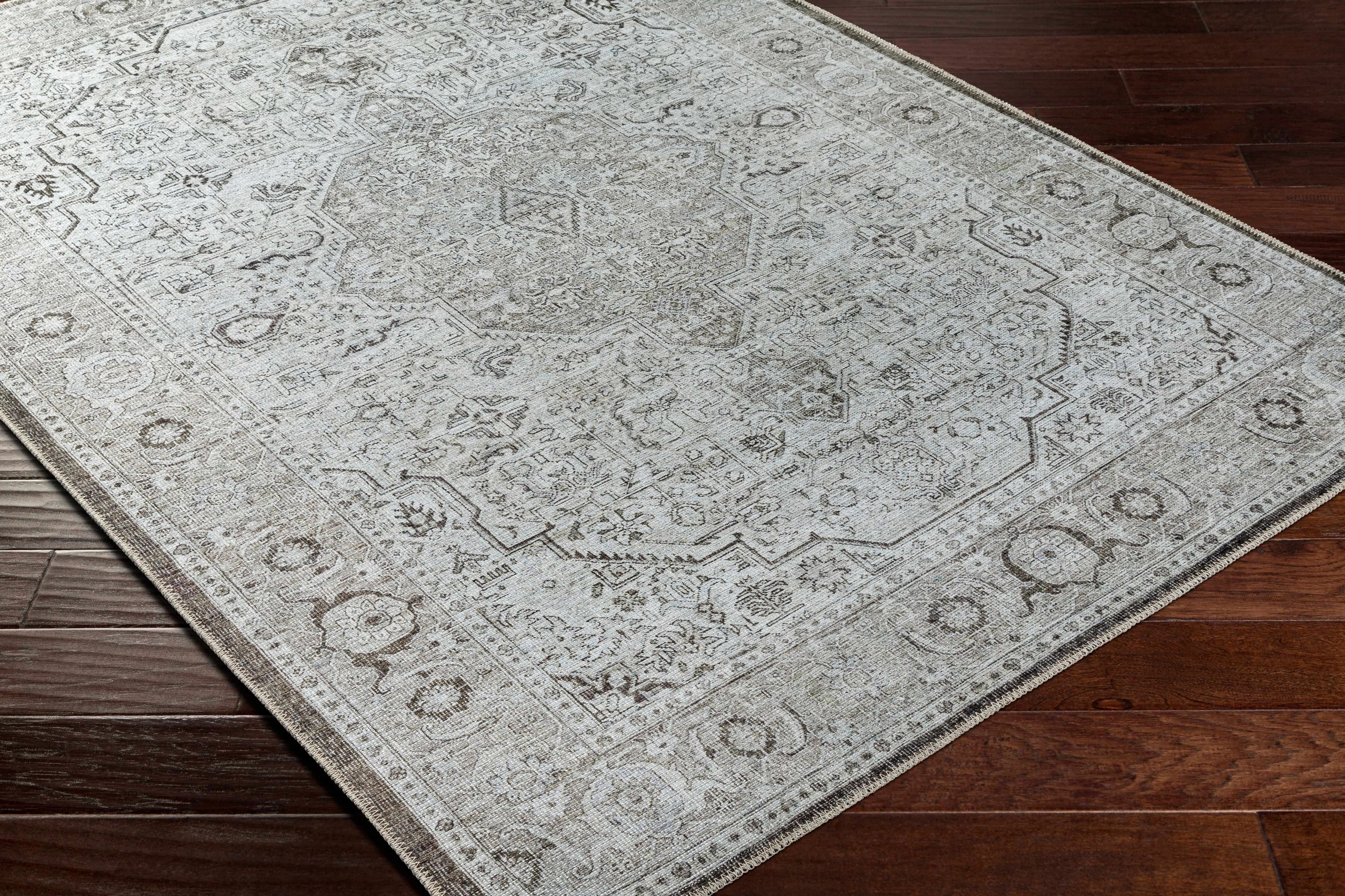 Anzu Washable Area Rug