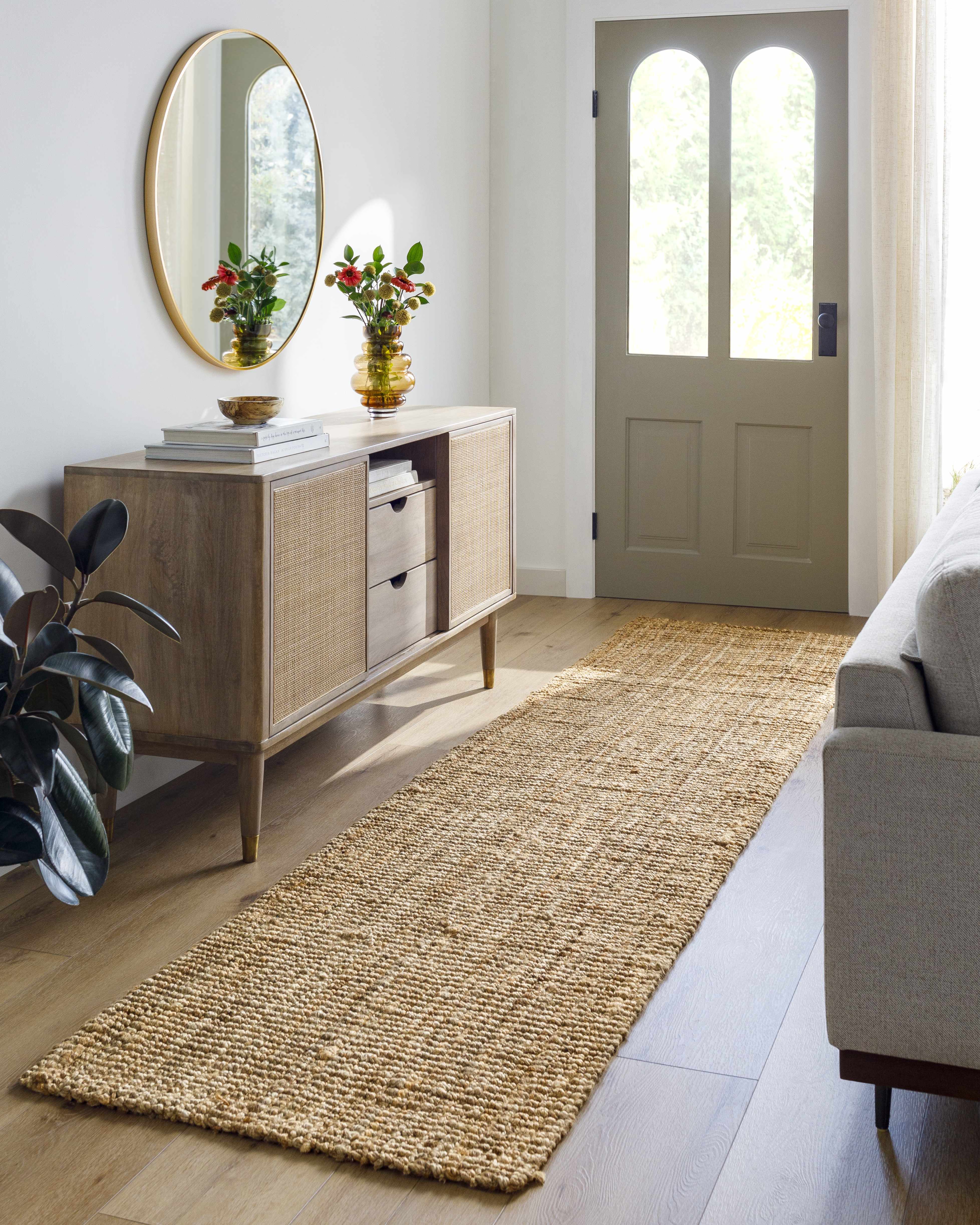 Calla Jute Tan Area Rug - Livabliss x Becki Owens