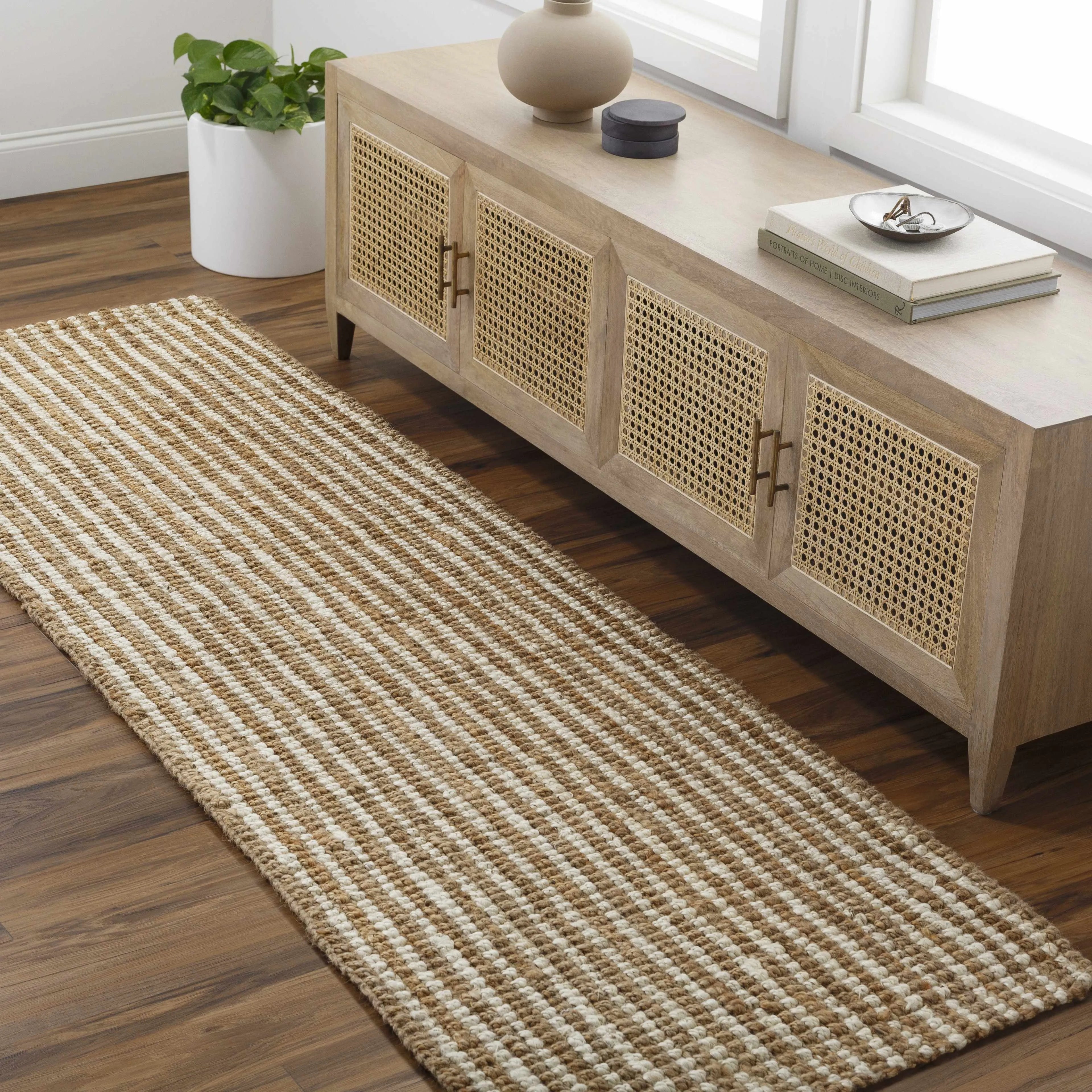 Ambel Camel Jute Rug