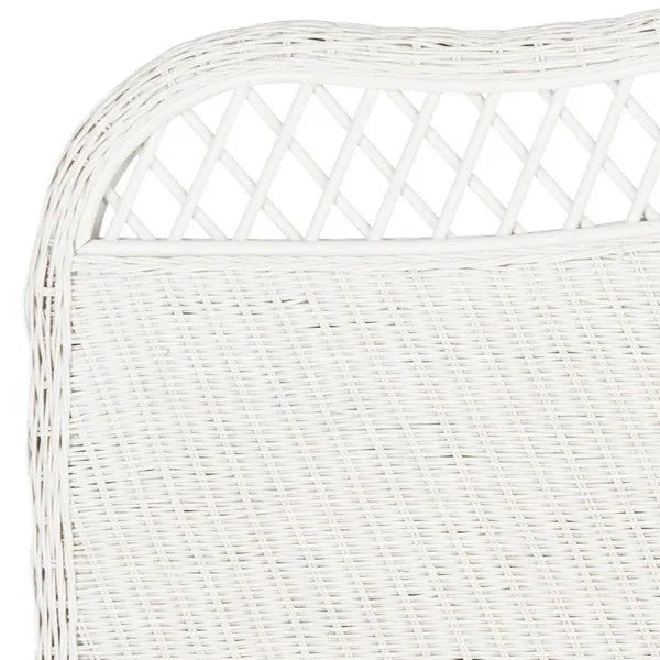 Sephina Rattan Headboard in White