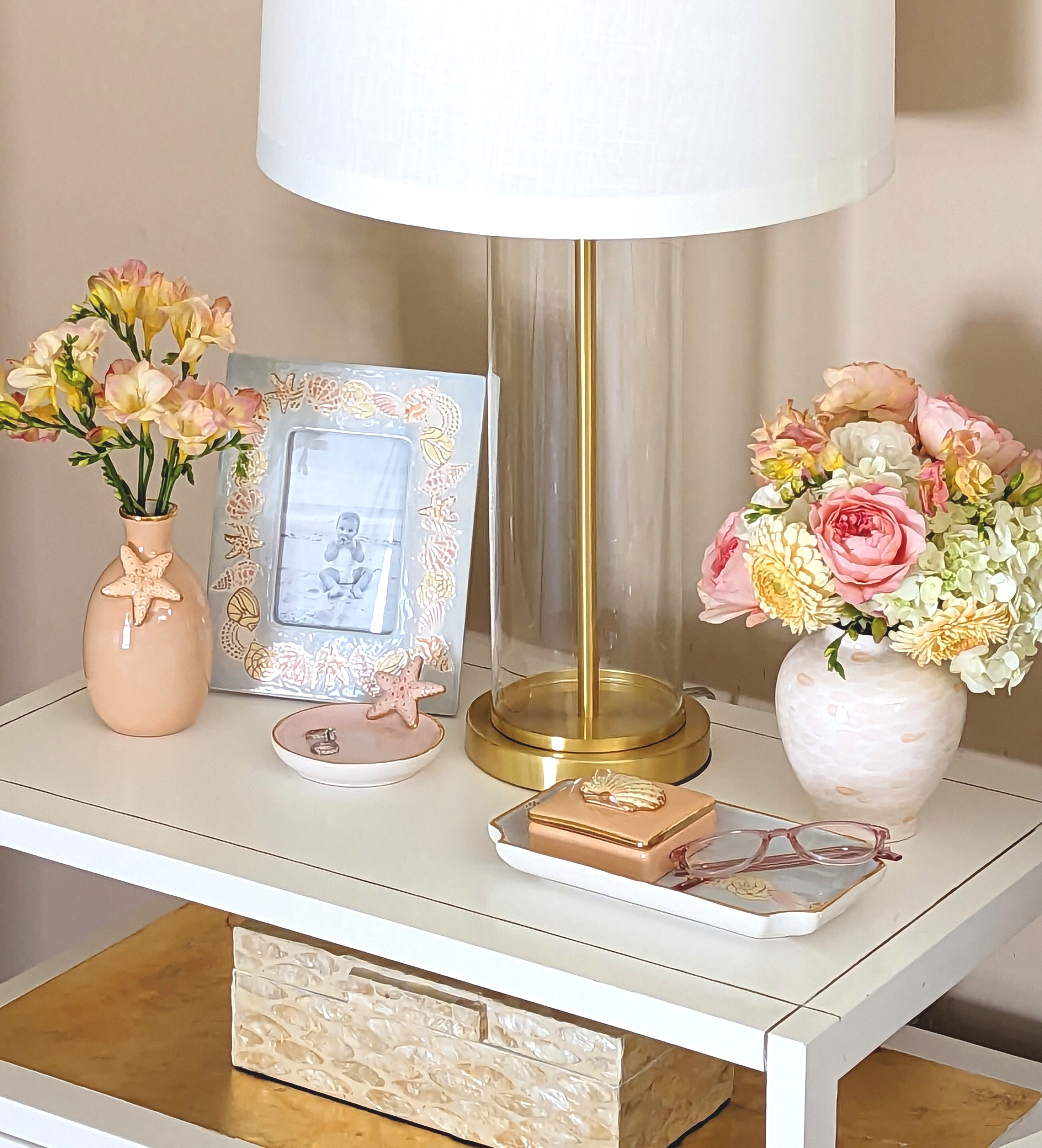 Watermark Ginger Jars in Blush