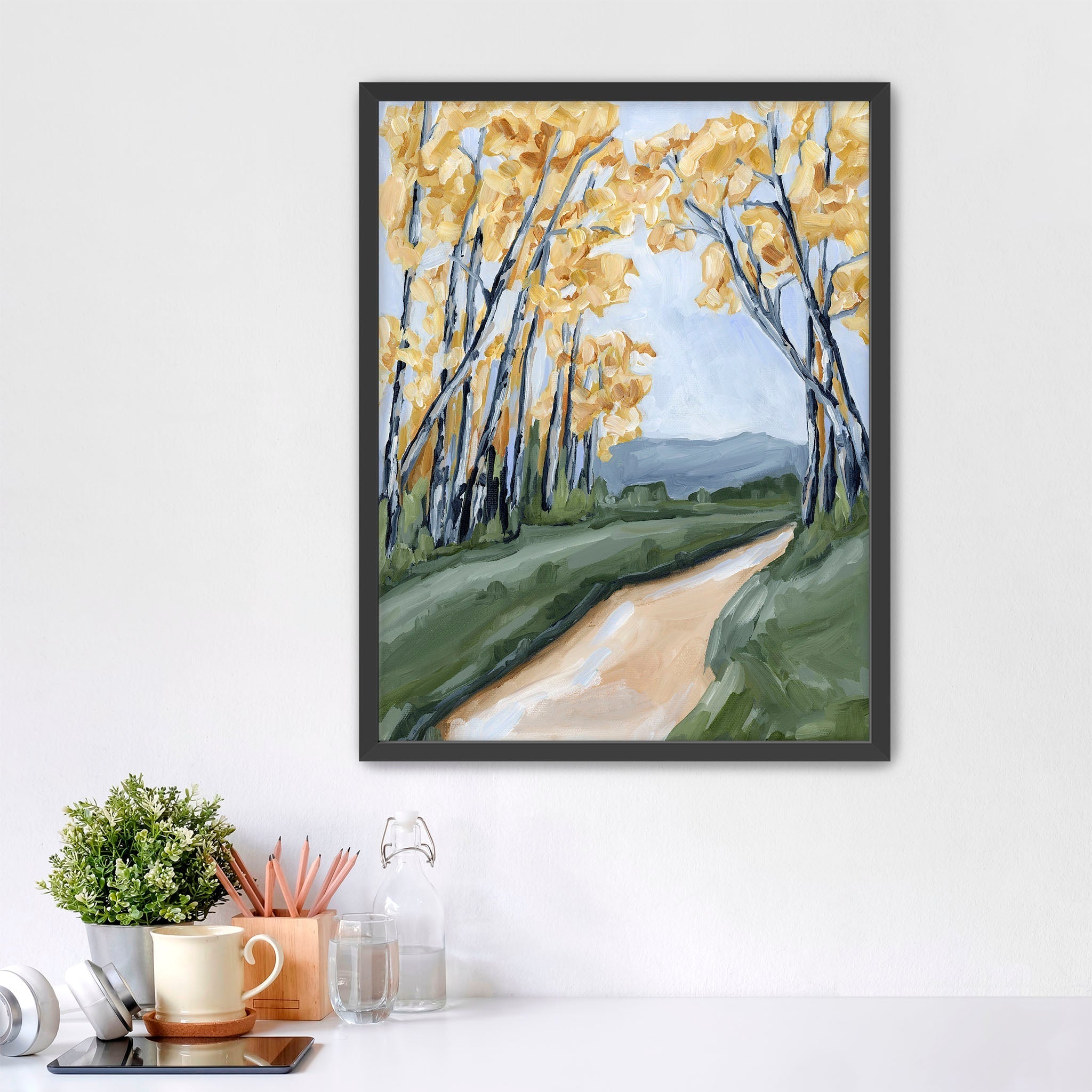 "September Trees" Art Print