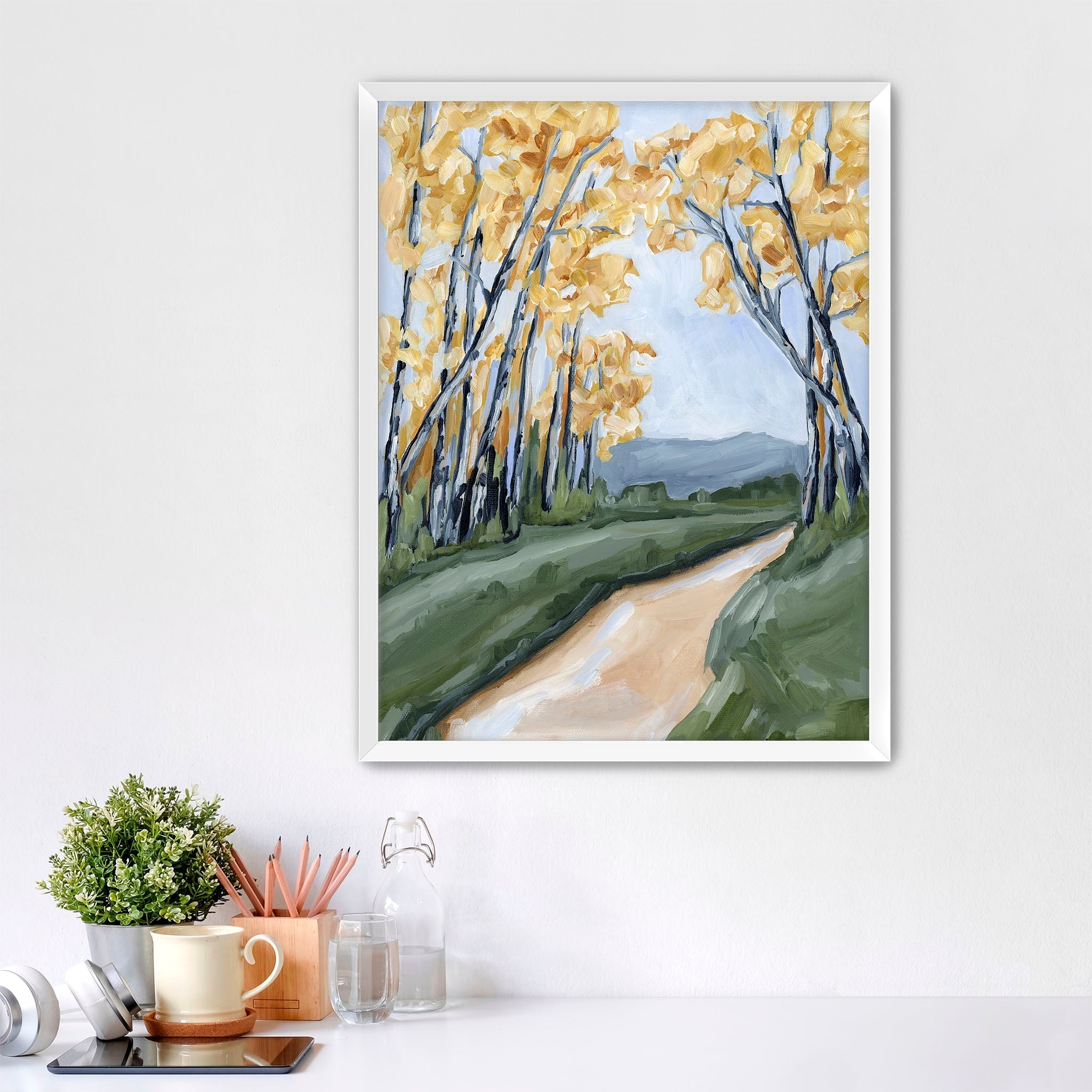 "September Trees" Art Print