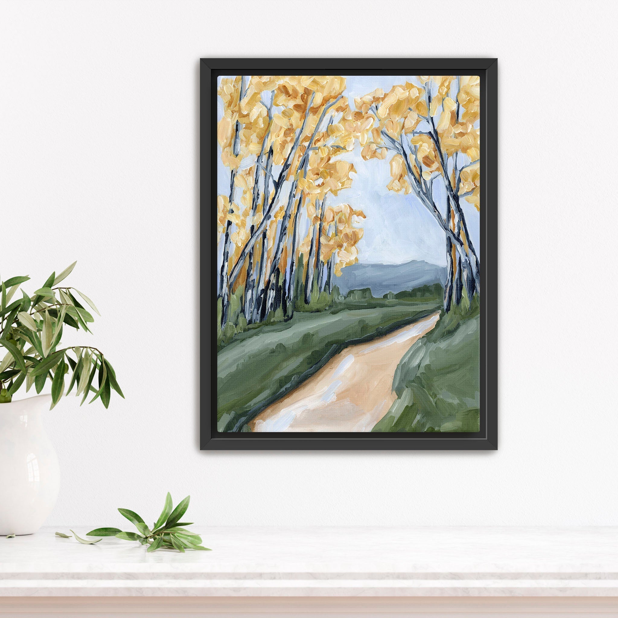 "September Trees" Art Print