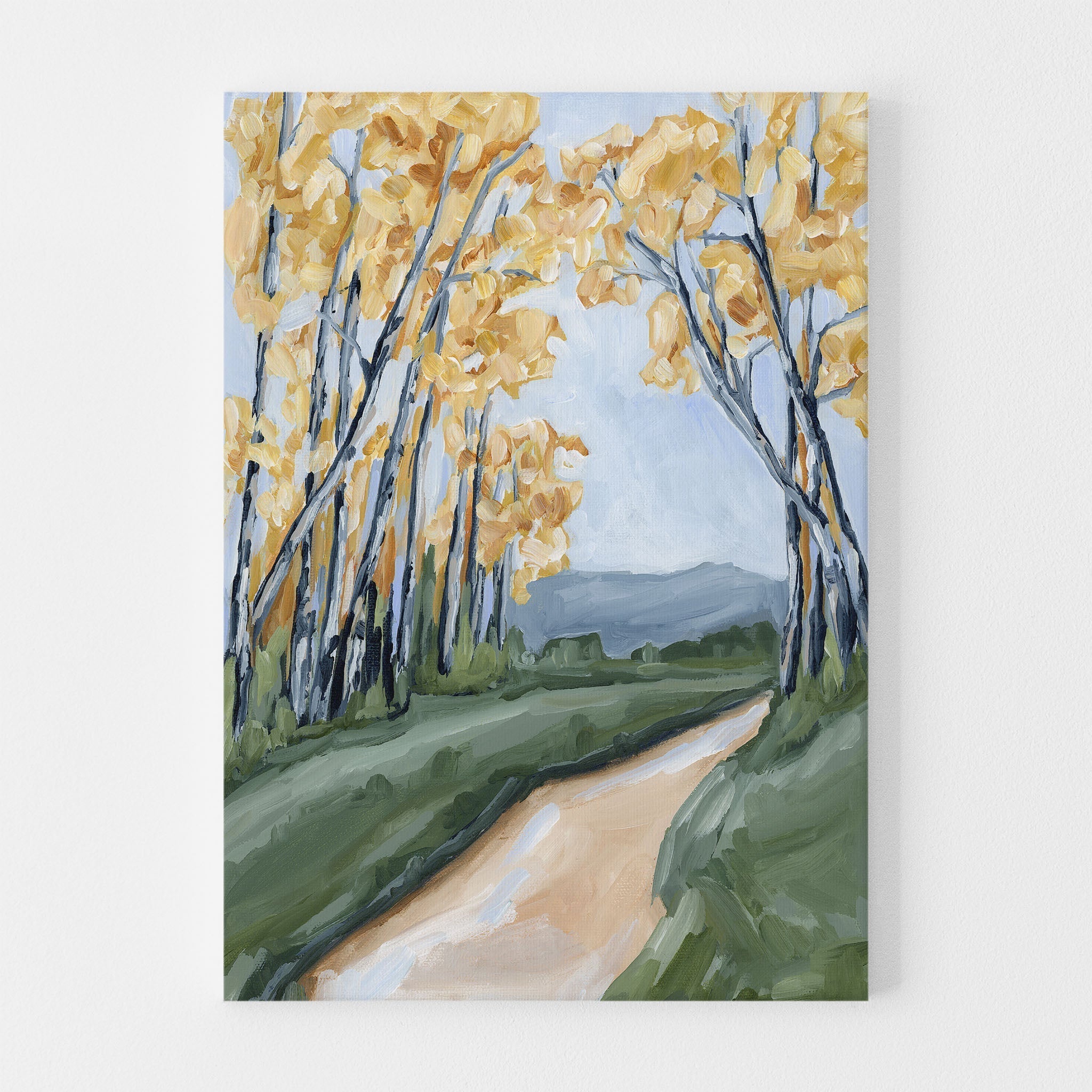 "September Trees" Art Print