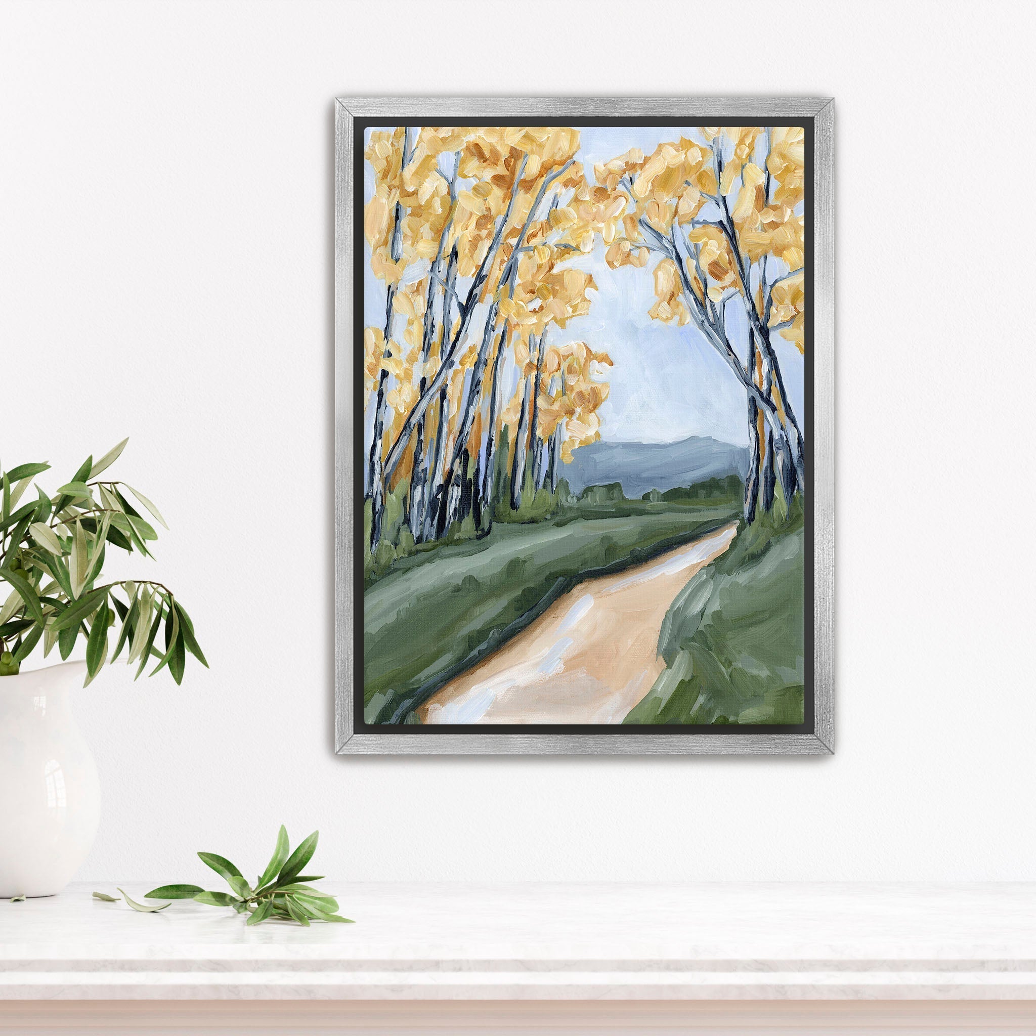 "September Trees" Art Print