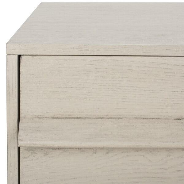 Safavieh Deirdra White Washed 3-Drawer Wood Chest