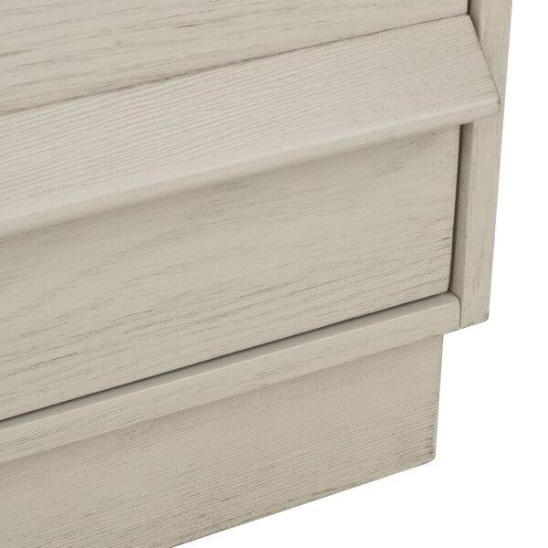 Safavieh Deirdra White Washed 3-Drawer Wood Chest