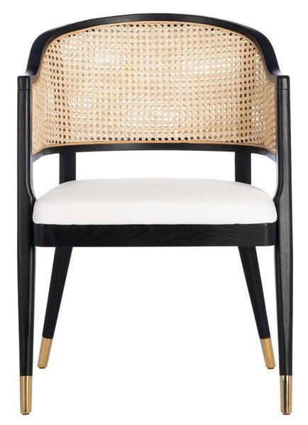 Safavieh Rogue Black-Natural Design Rattan Dining Chair